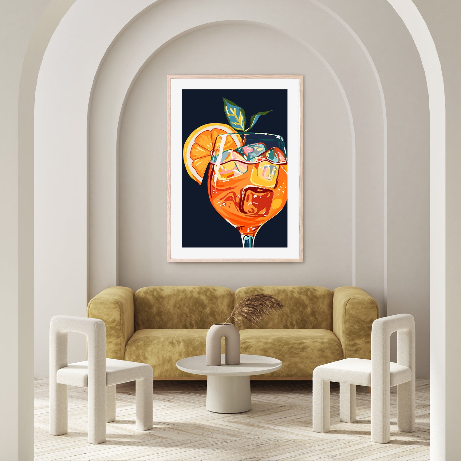 wall-art-print-canvas-poster-framed-Hawaiian Cocktail-9