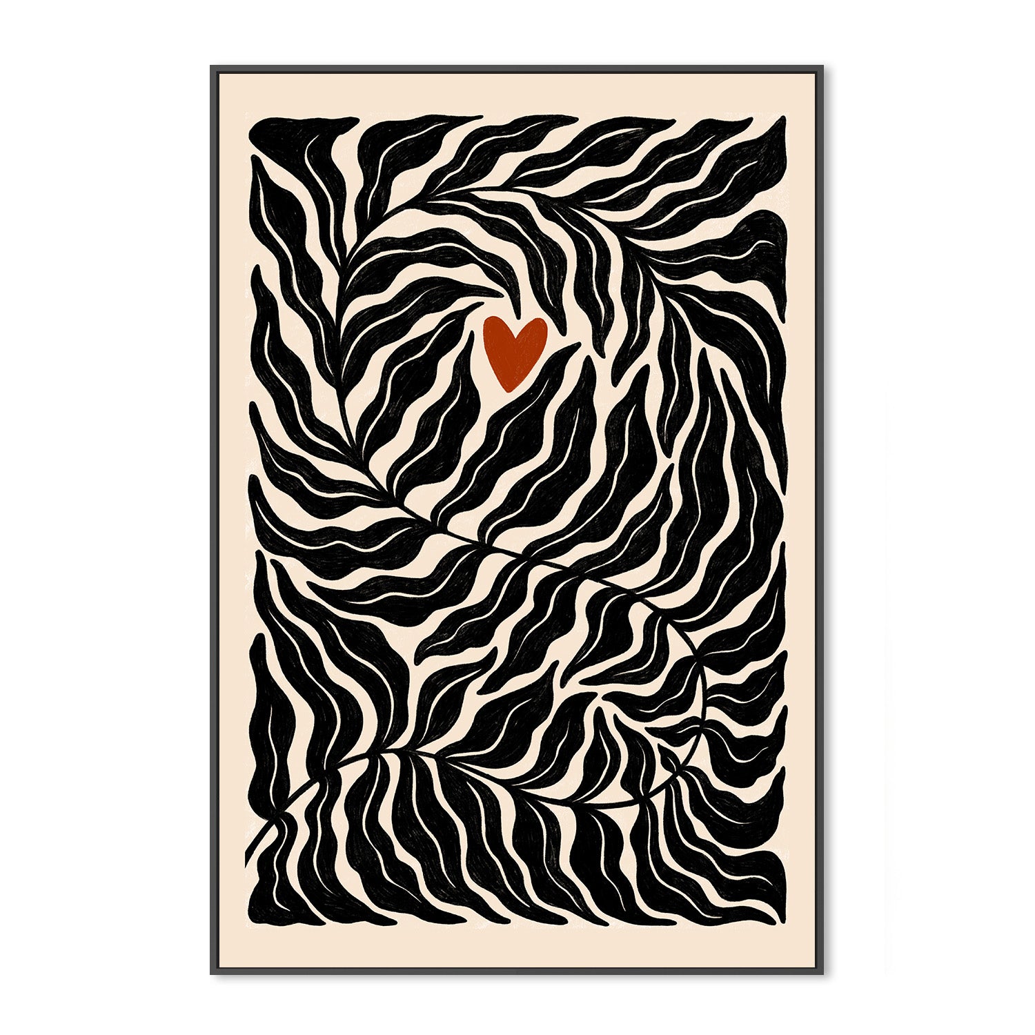 wall-art-print-canvas-poster-framed-Heart-3
