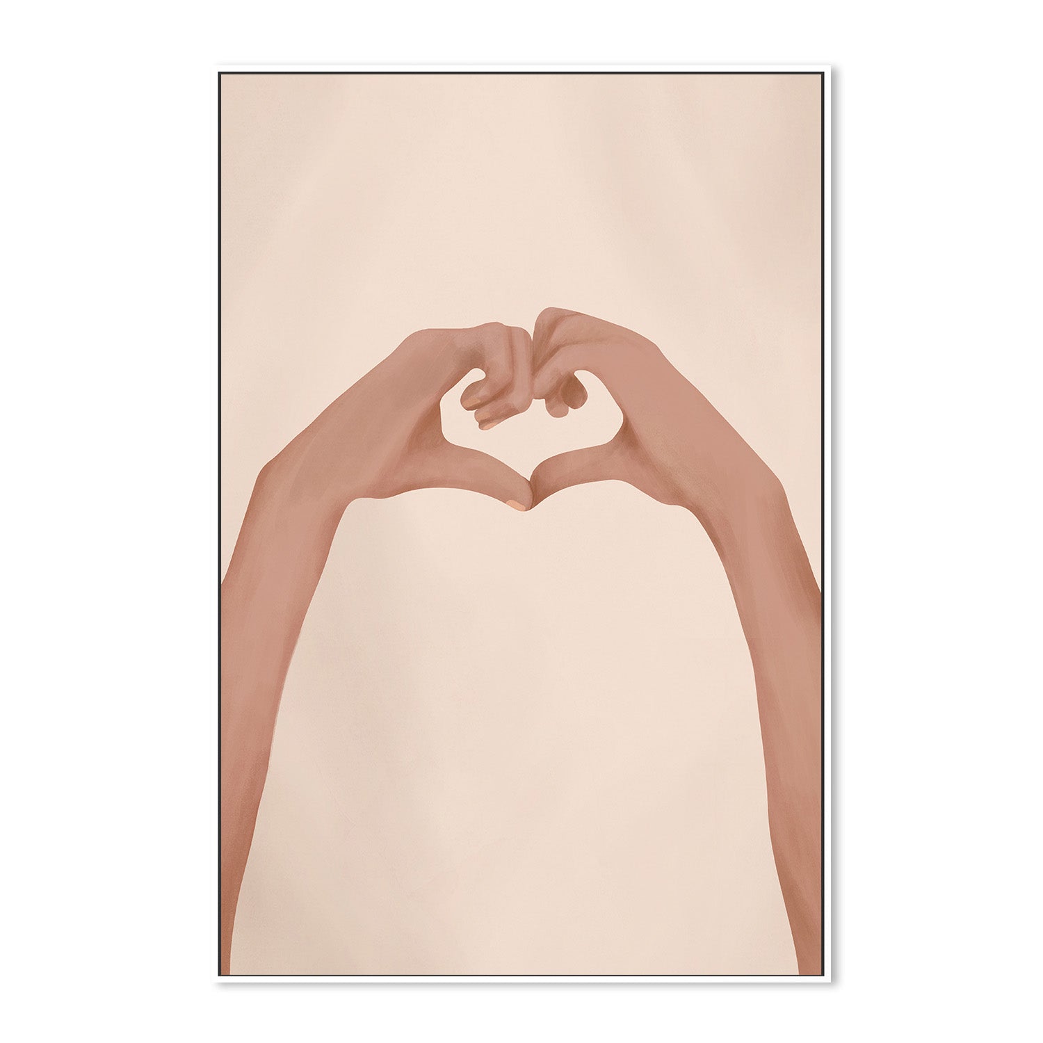 wall-art-print-canvas-poster-framed-Heart-5
