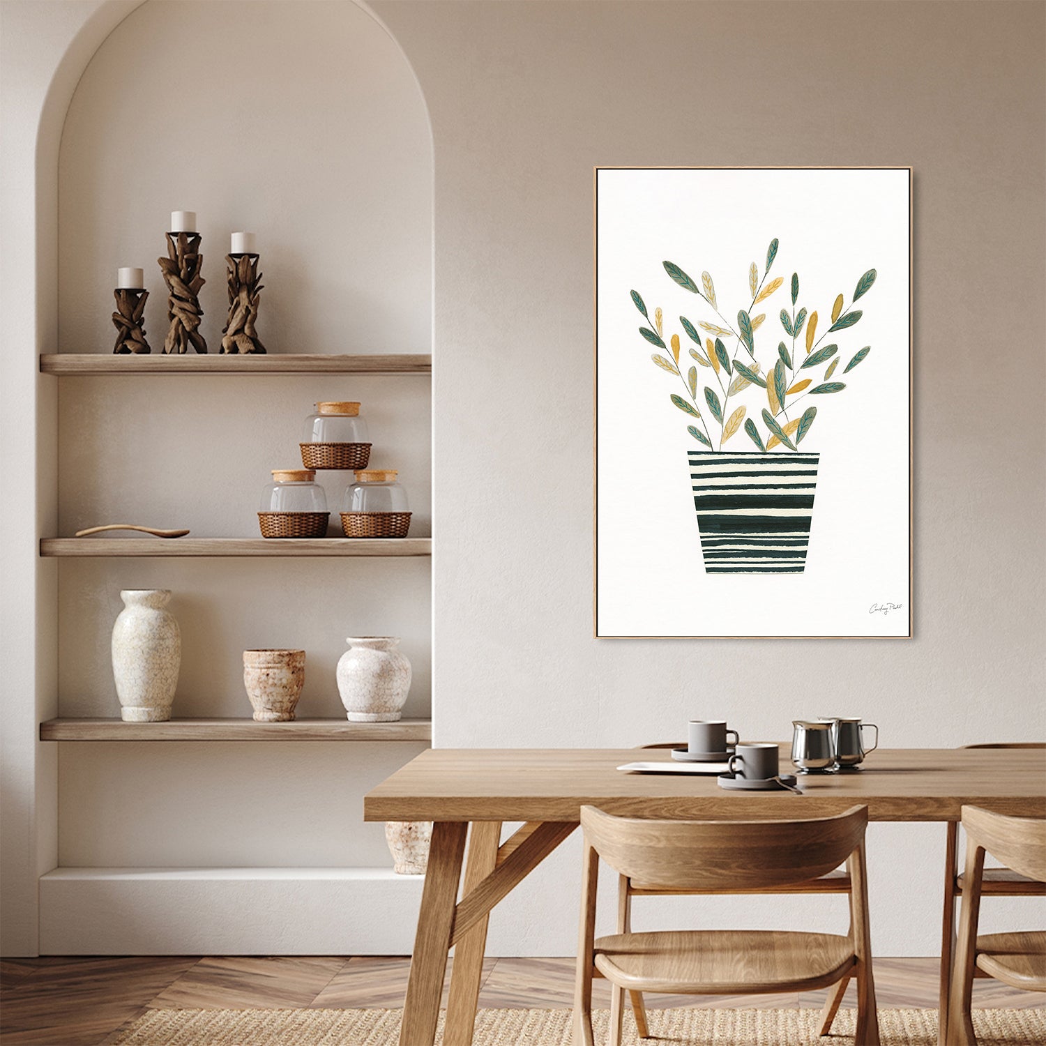 wall-art-print-canvas-poster-framed-Herb Garden, Style A , By Courtney Prahl-7