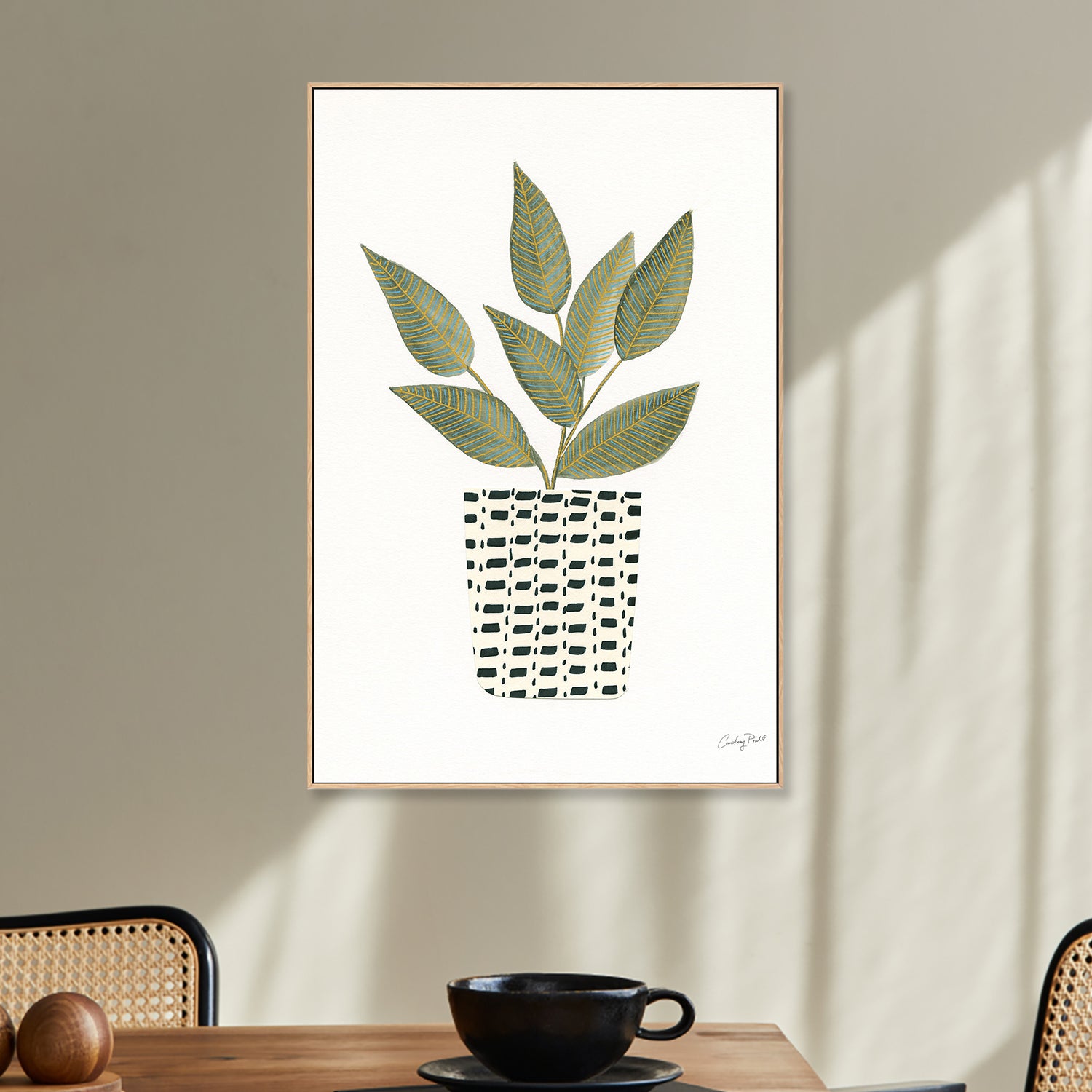 wall-art-print-canvas-poster-framed-Herb Garden, Style B , By Courtney Prahl-2