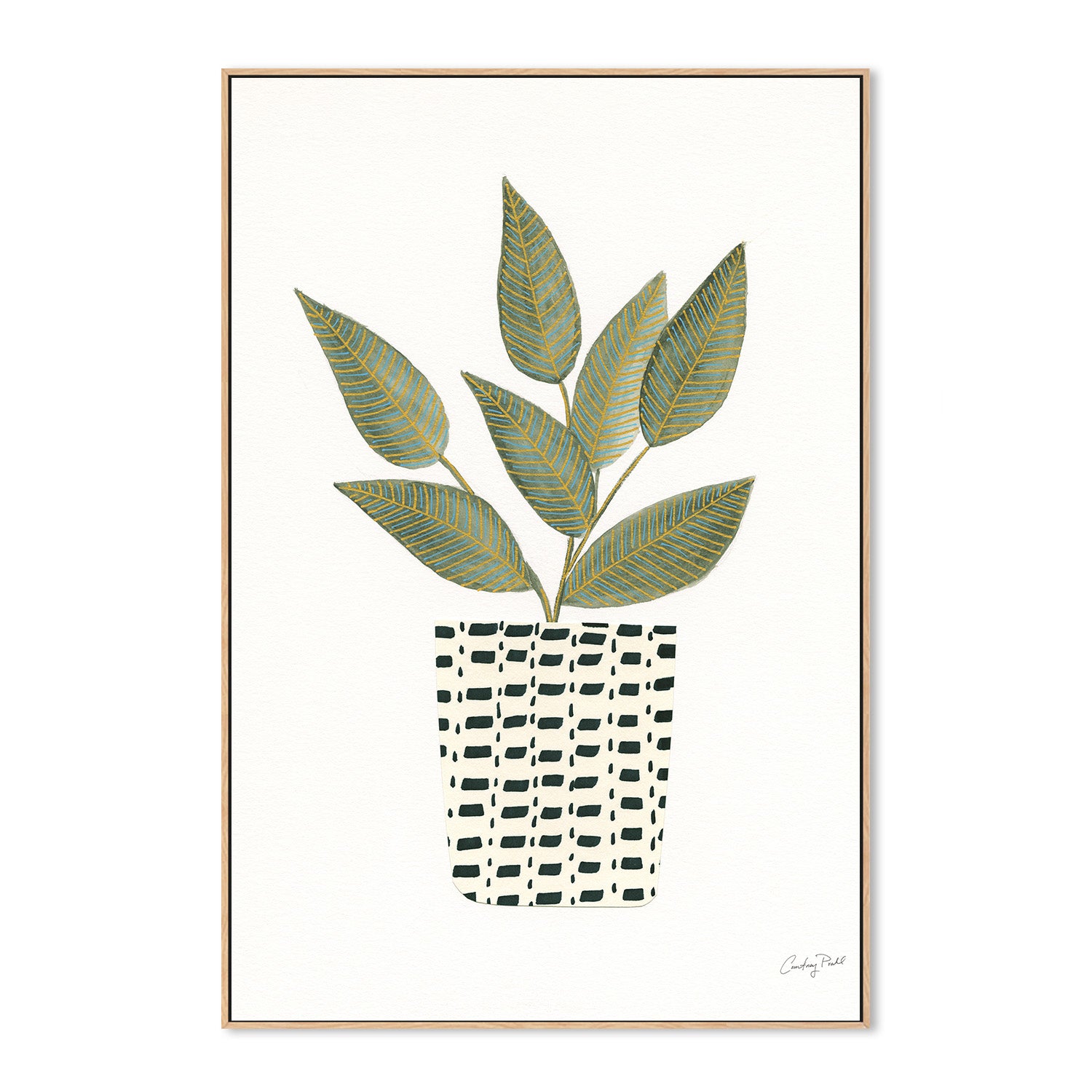 wall-art-print-canvas-poster-framed-Herb Garden, Style B , By Courtney Prahl-4