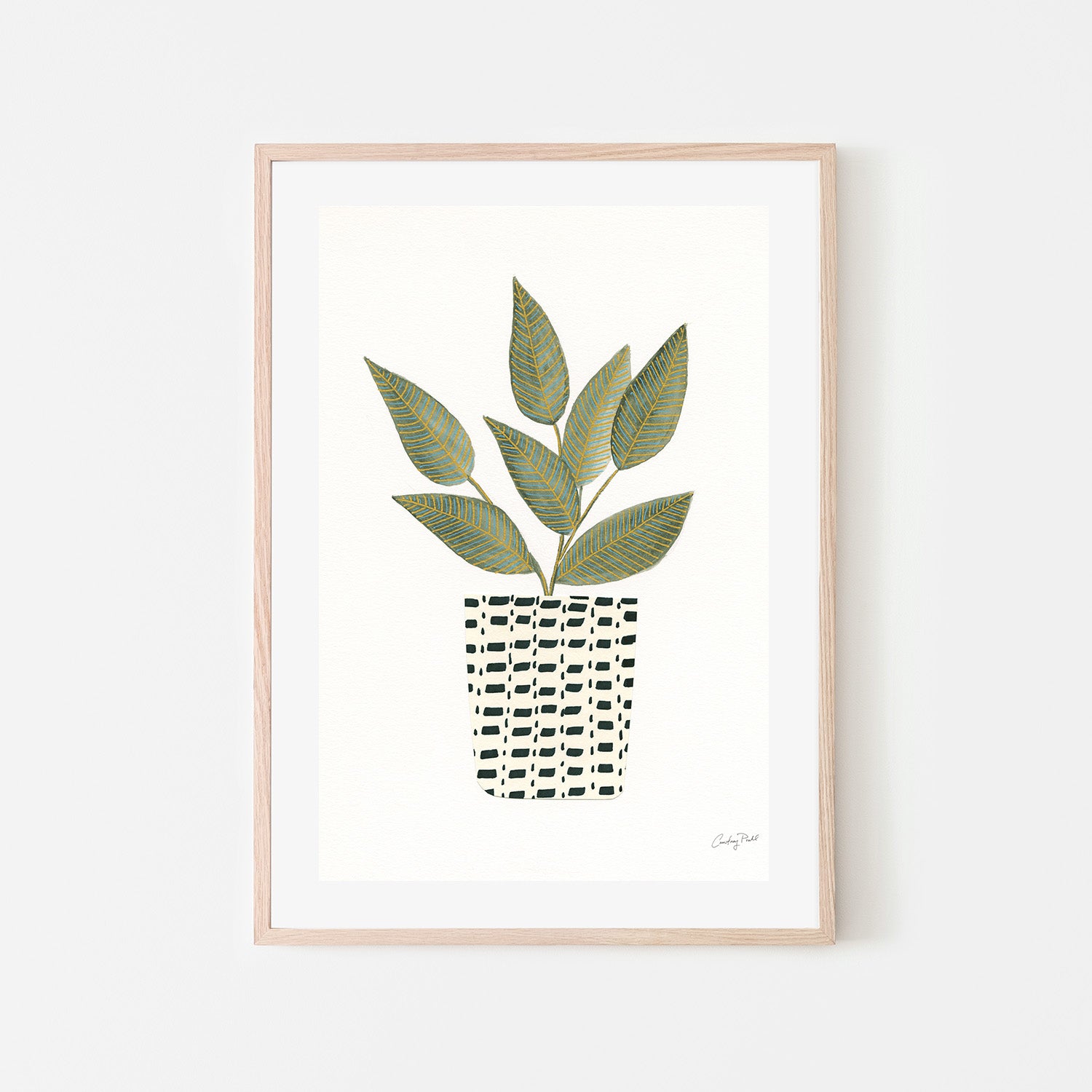 wall-art-print-canvas-poster-framed-Herb Garden, Style B , By Courtney Prahl-6