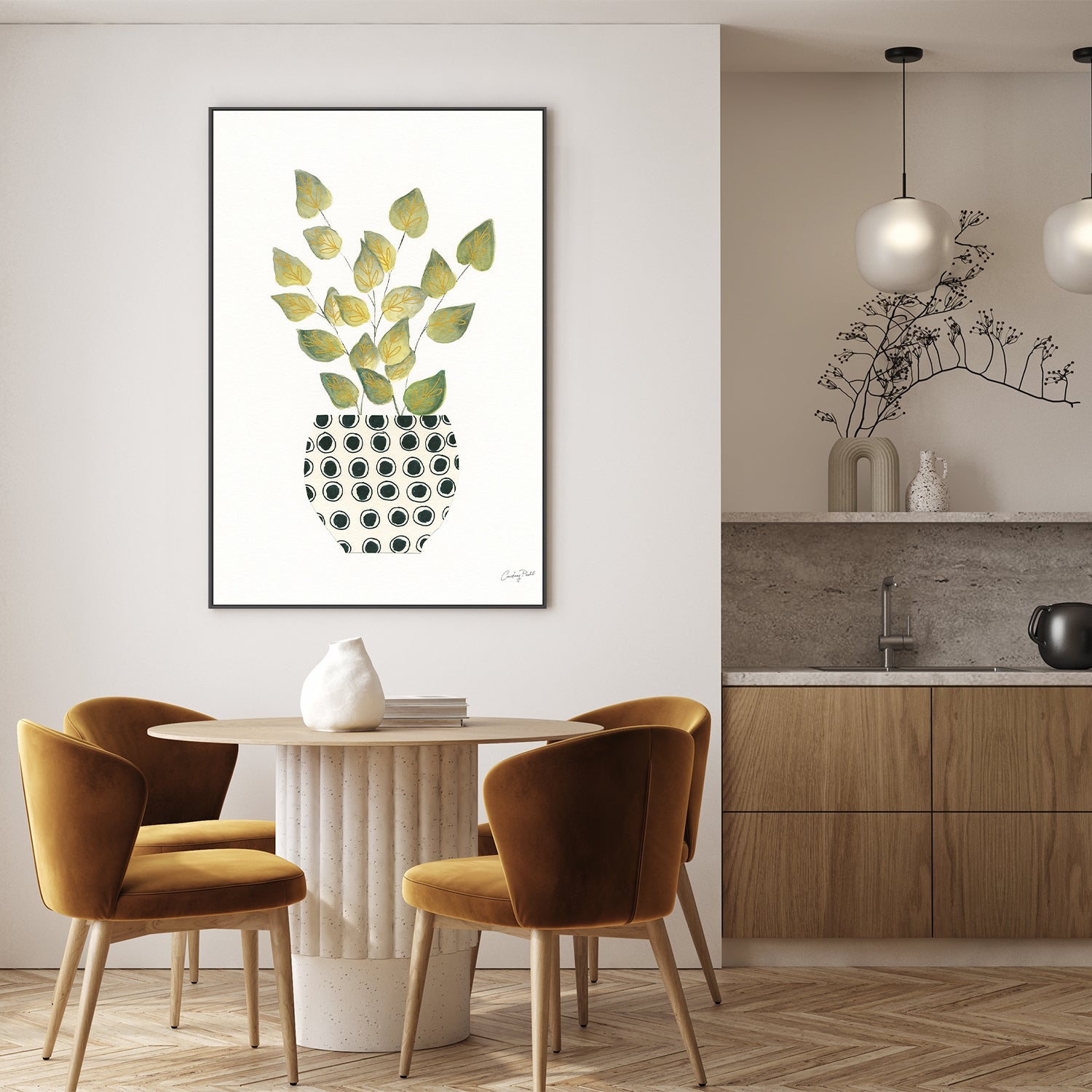 wall-art-print-canvas-poster-framed-Herb Garden, Style C , By Courtney Prahl-7