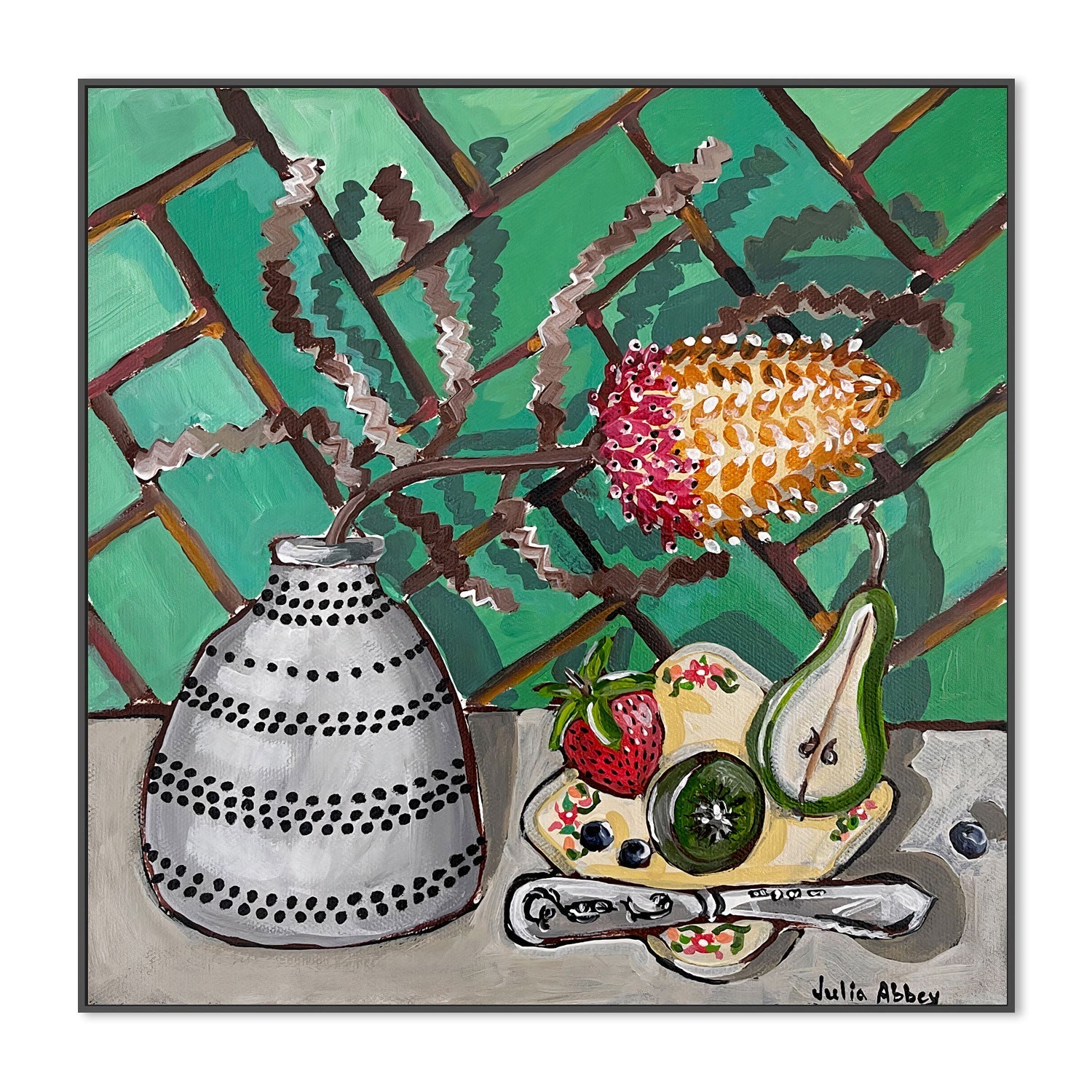 wall-art-print-canvas-poster-framed-Herringbone , By Julia Abbey-3