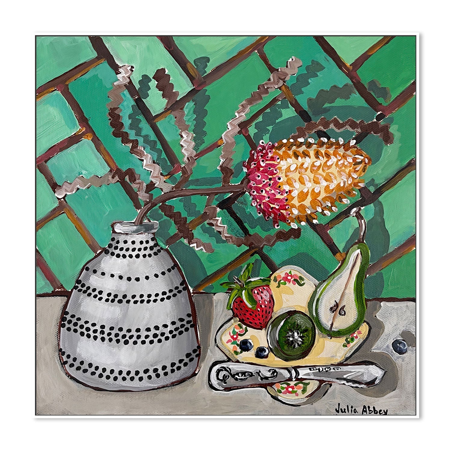 wall-art-print-canvas-poster-framed-Herringbone , By Julia Abbey-5