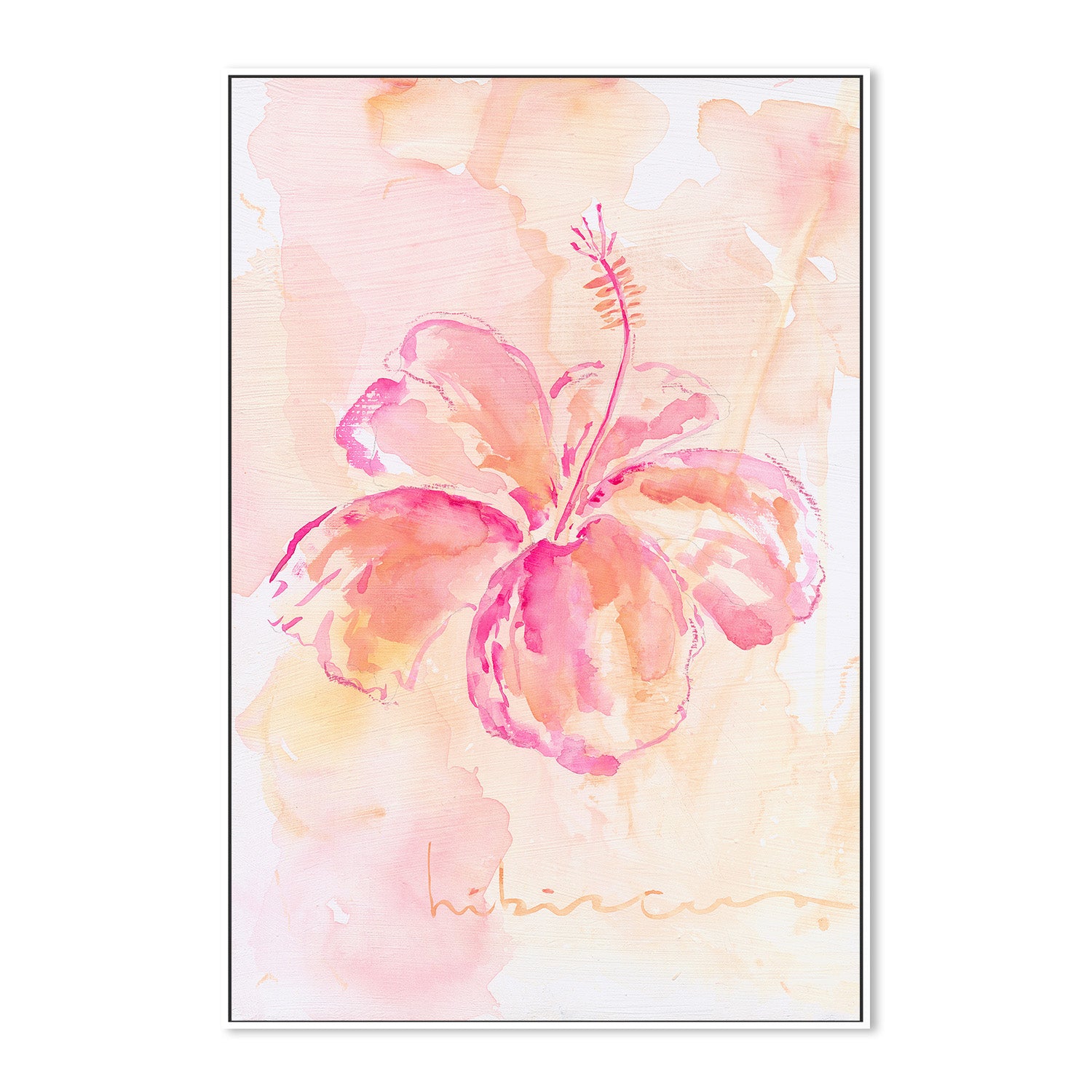 wall-art-print-canvas-poster-framed-Hibiscus , By Cass Deller-5