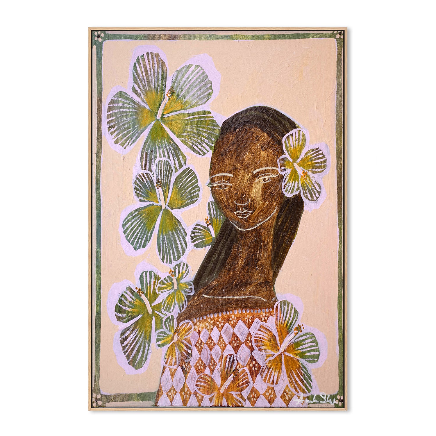 wall-art-print-canvas-poster-framed-Hibiscus Joy , By Amanda Skye-5