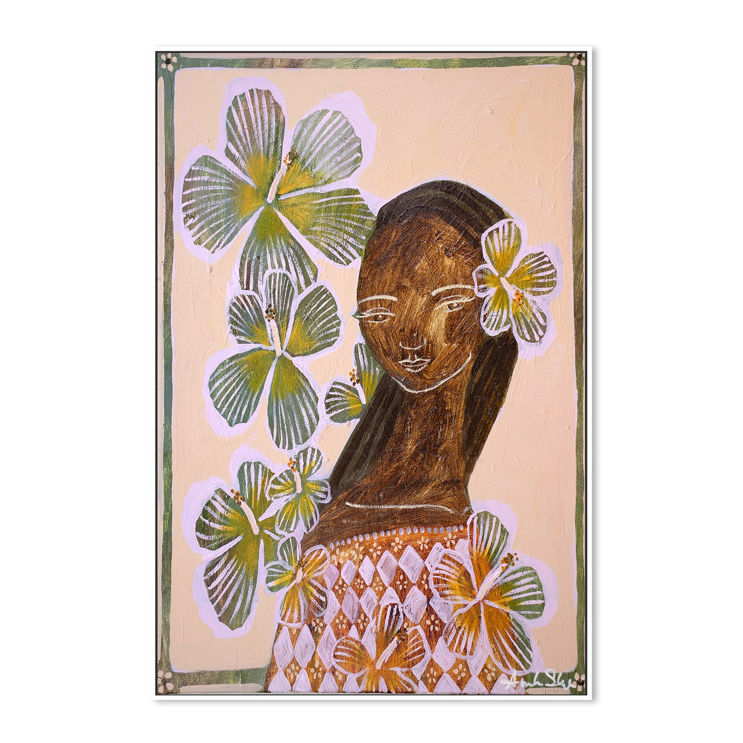 wall-art-print-canvas-poster-framed-Hibiscus Joy , By Amanda Skye-6