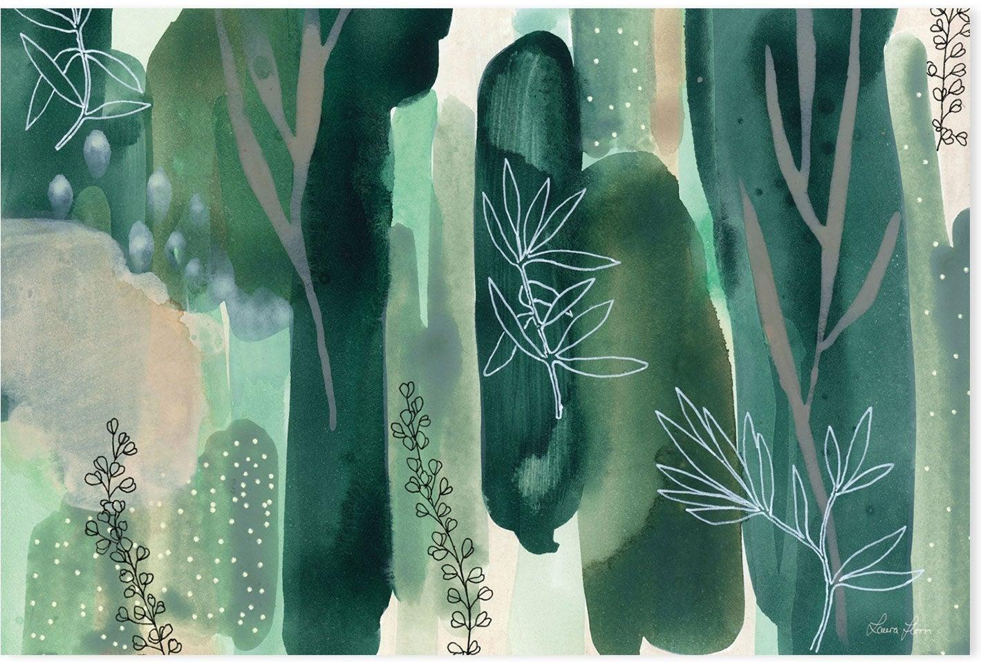 wall-art-print-canvas-poster-framed-Hidden Forest-by-Laura Horn-Gioia Wall Art