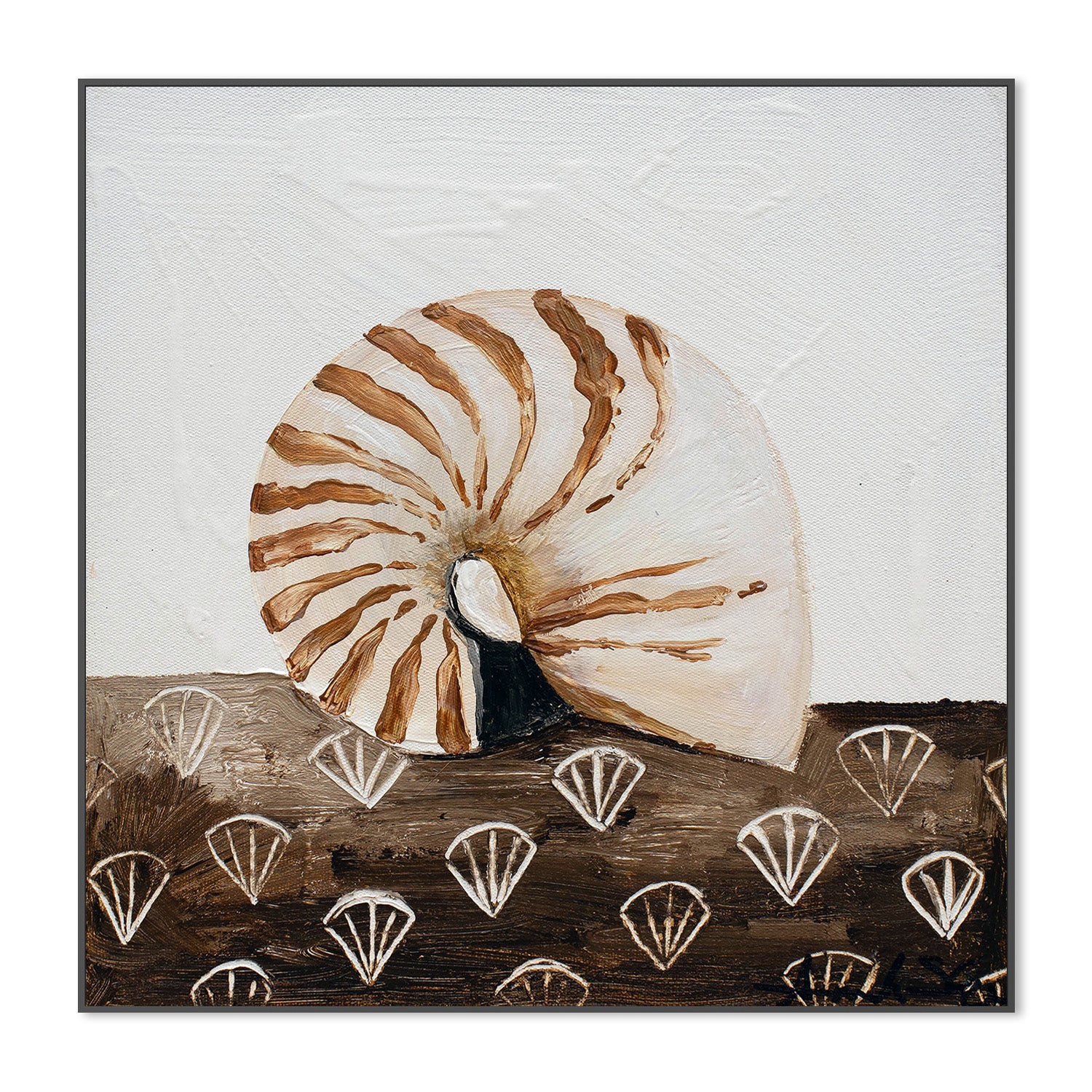 wall-art-print-canvas-poster-framed-Holding Steady, Nautilis , By Amanda Skye-3