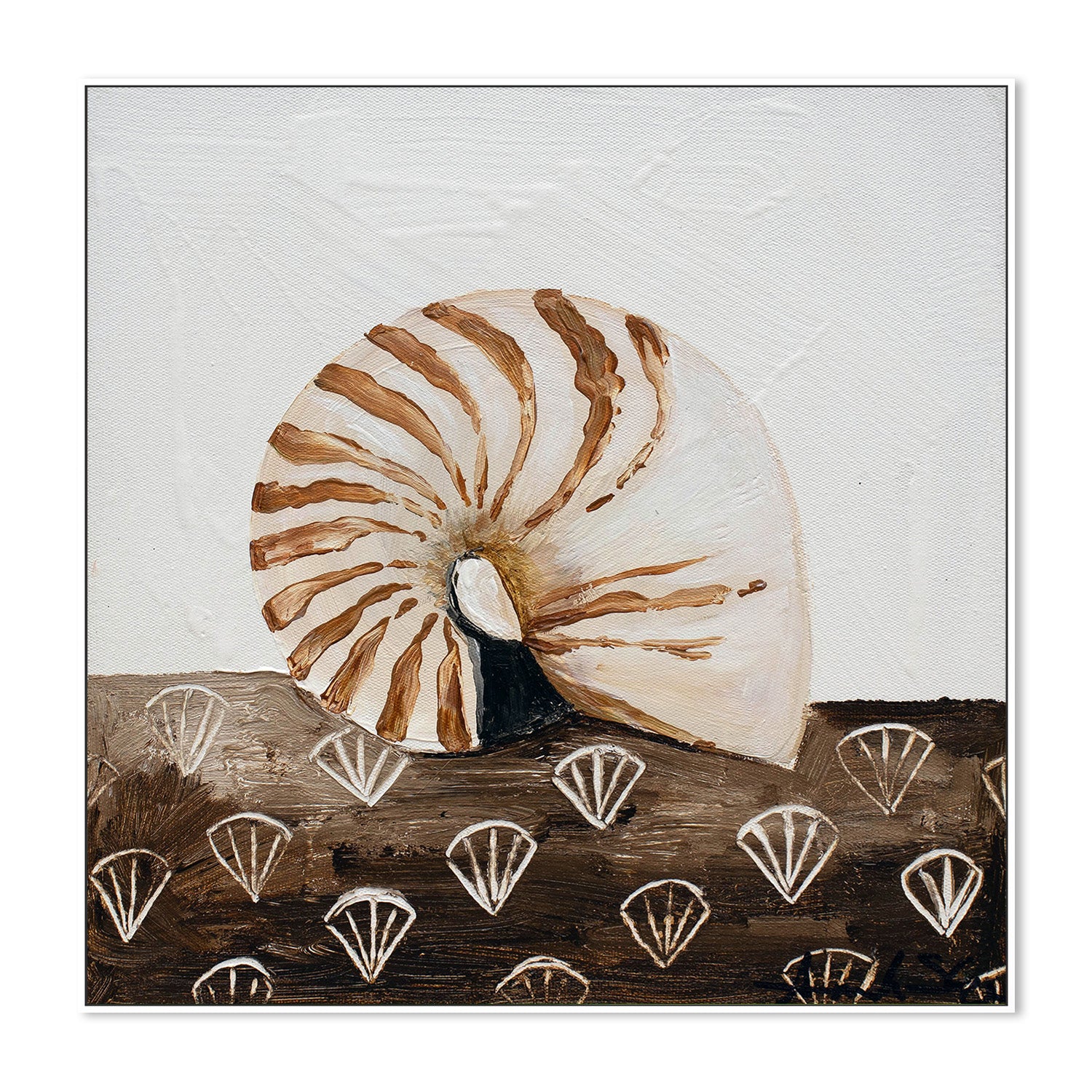 wall-art-print-canvas-poster-framed-Holding Steady, Nautilis , By Amanda Skye-5