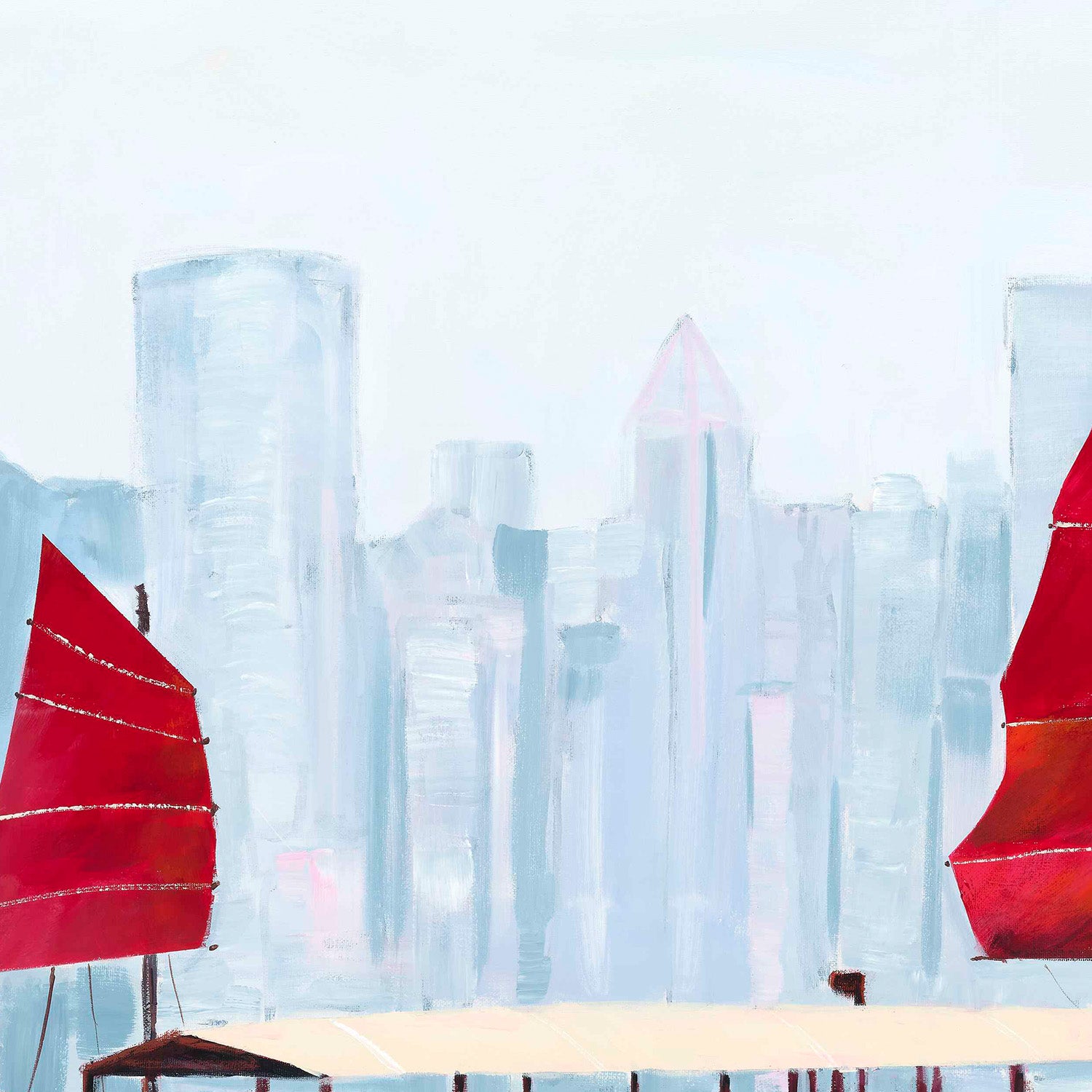 wall-art-print-canvas-poster-framed-Hong Kong Harbour-10