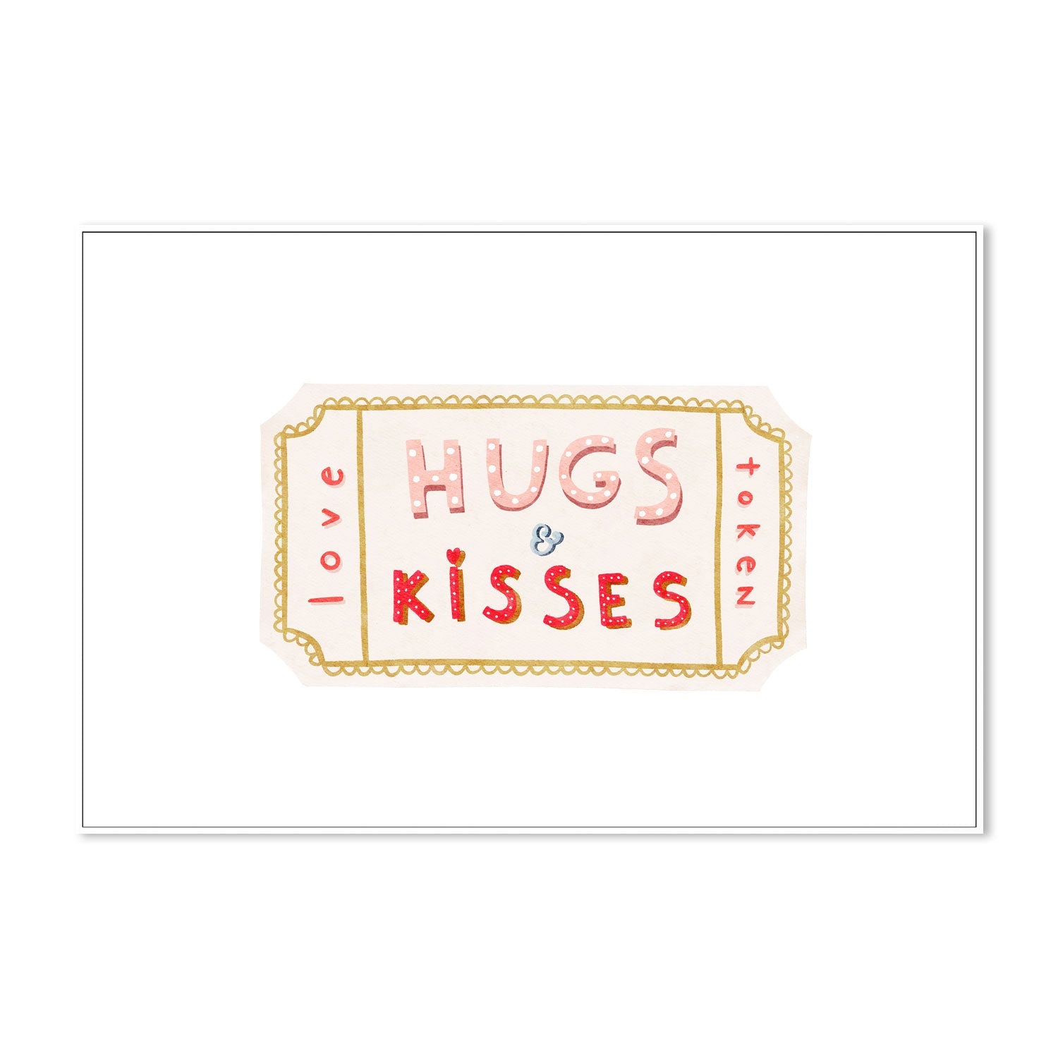 wall-art-print-canvas-poster-framed-Hugs N Kisses , By Leah Straatsma-5