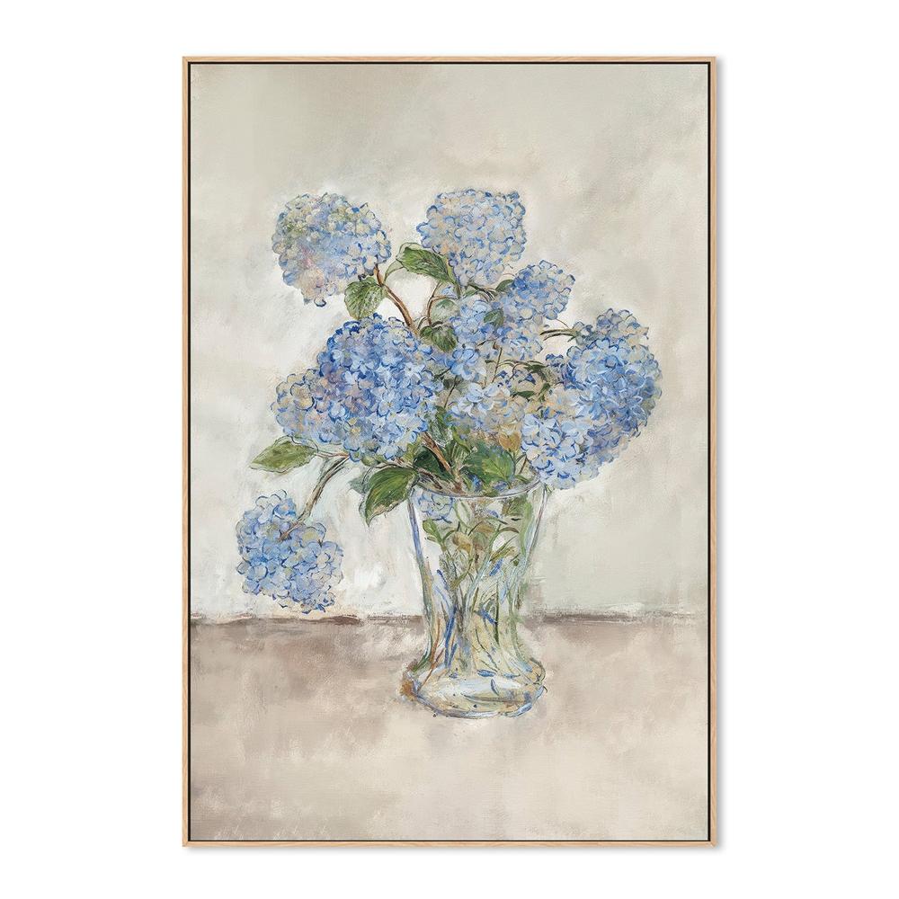 wall-art-print-canvas-poster-framed-Hydrangeas Blue , By Lady Hana-4