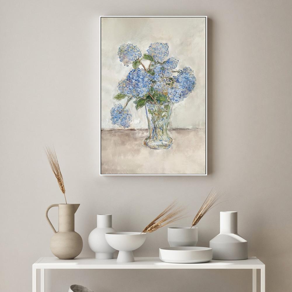 wall-art-print-canvas-poster-framed-Hydrangeas Blue , By Lady Hana-7