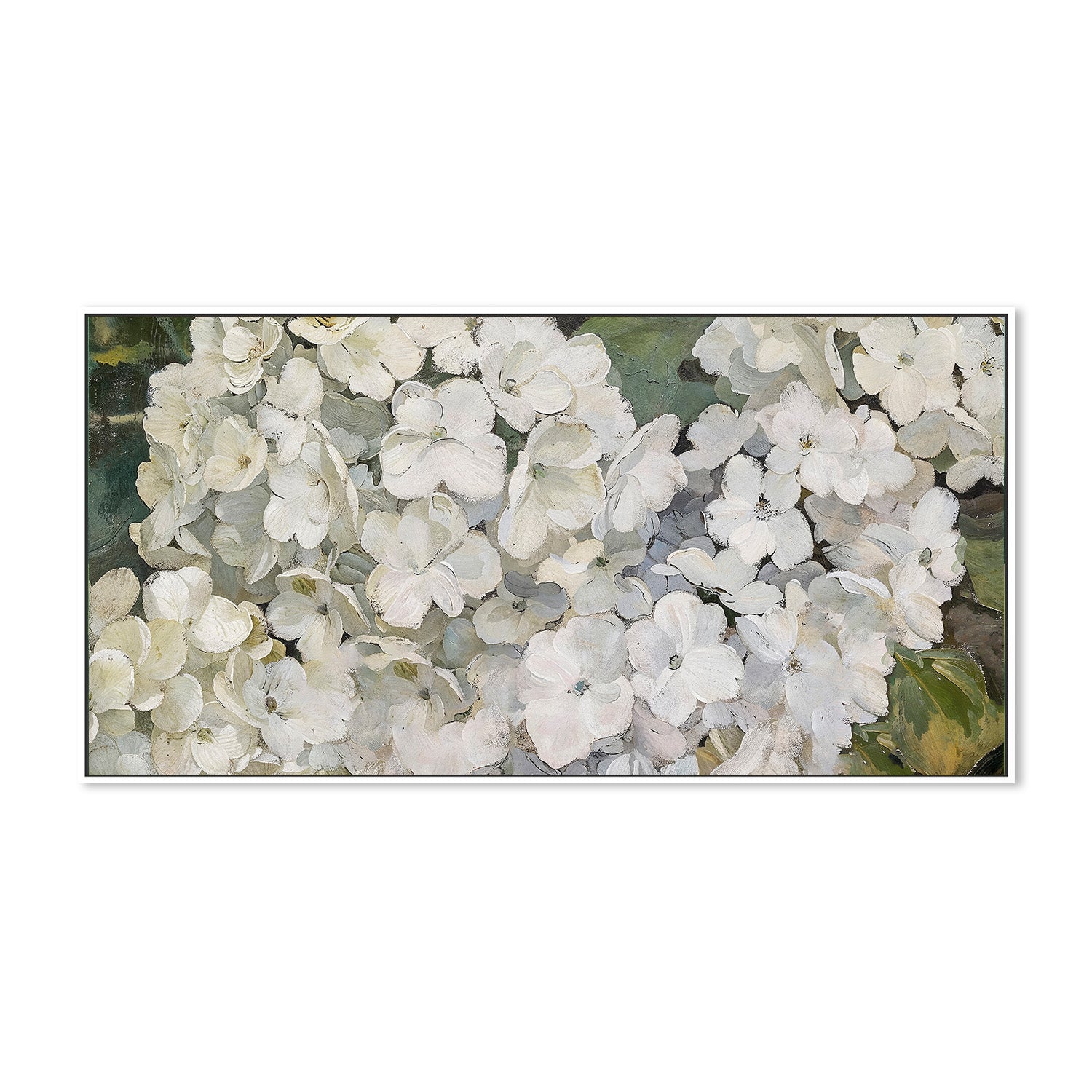 wall-art-print-canvas-poster-framed-Hydrangeas , By Lady Hana-5