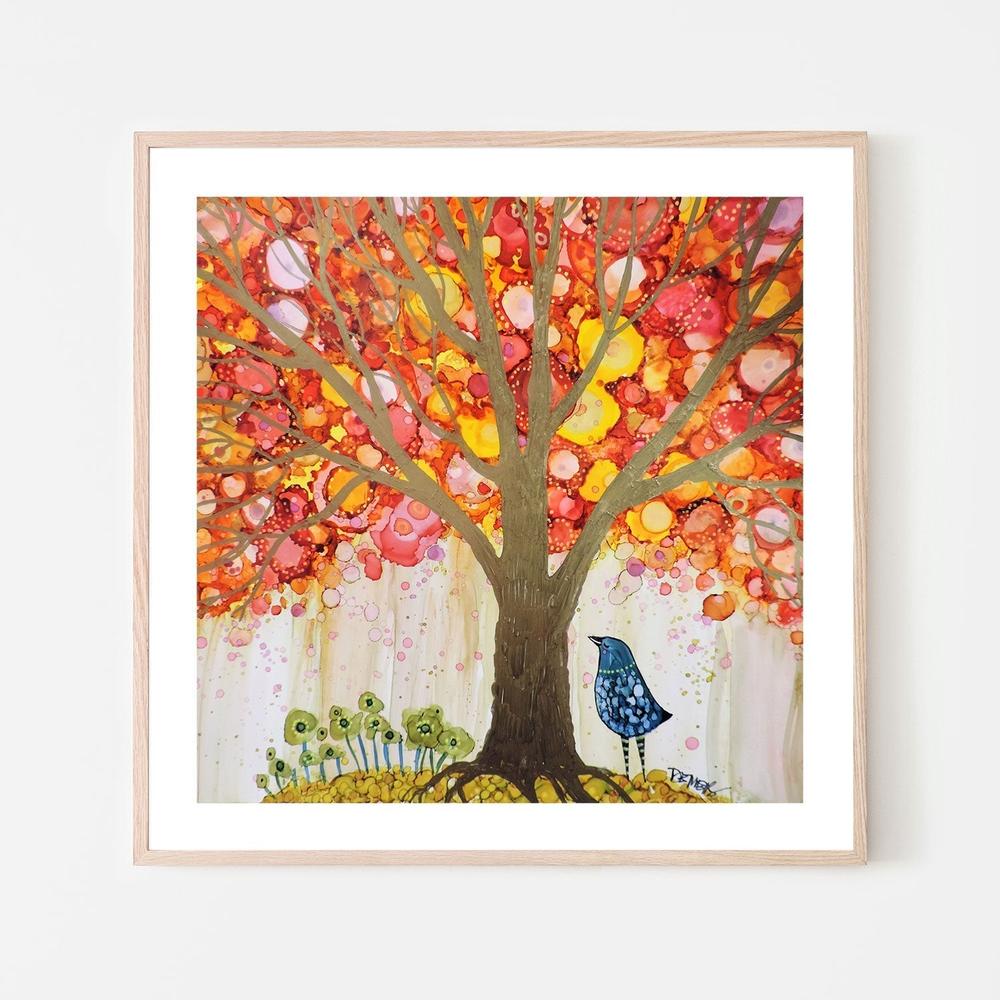 wall-art-print-canvas-poster-framed-I Am Gentle-by-Sylvie Demers-Gioia Wall Art