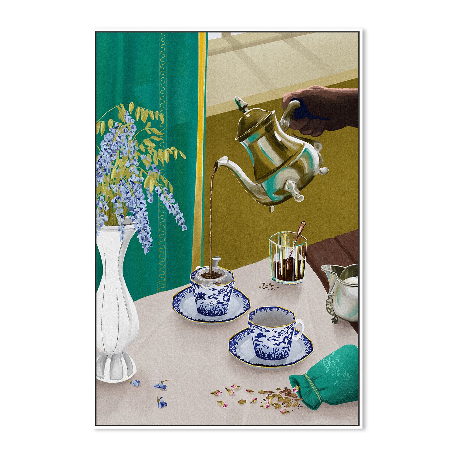 wall-art-print-canvas-poster-framed-I Despise English Tea-5