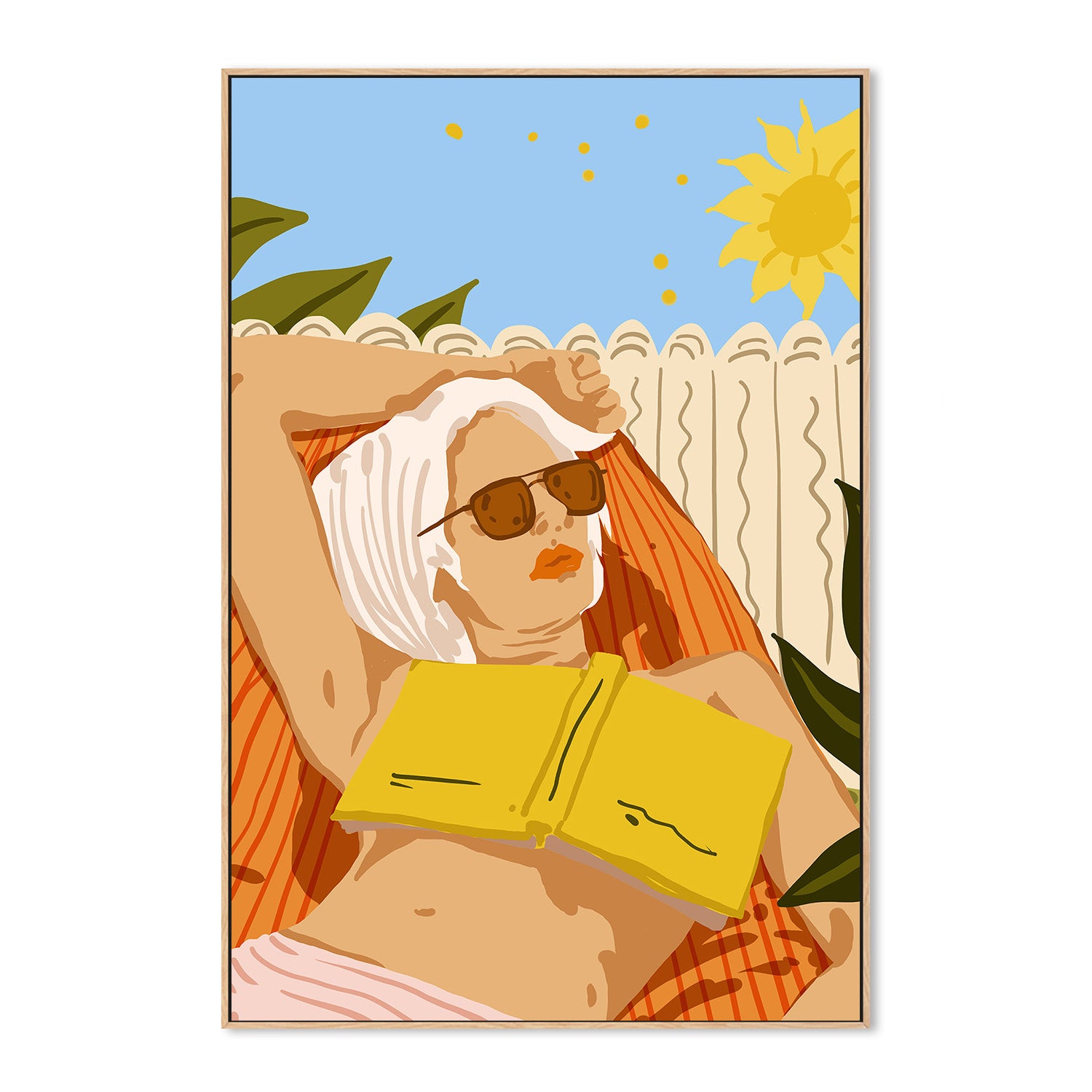 wall-art-print-canvas-poster-framed-I Love To Travel but When I Really Want To Escape-4