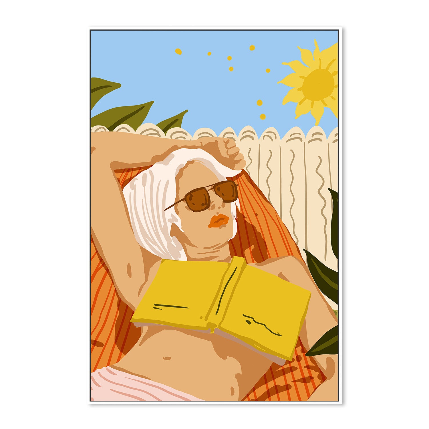 wall-art-print-canvas-poster-framed-I Love To Travel but When I Really Want To Escape-5