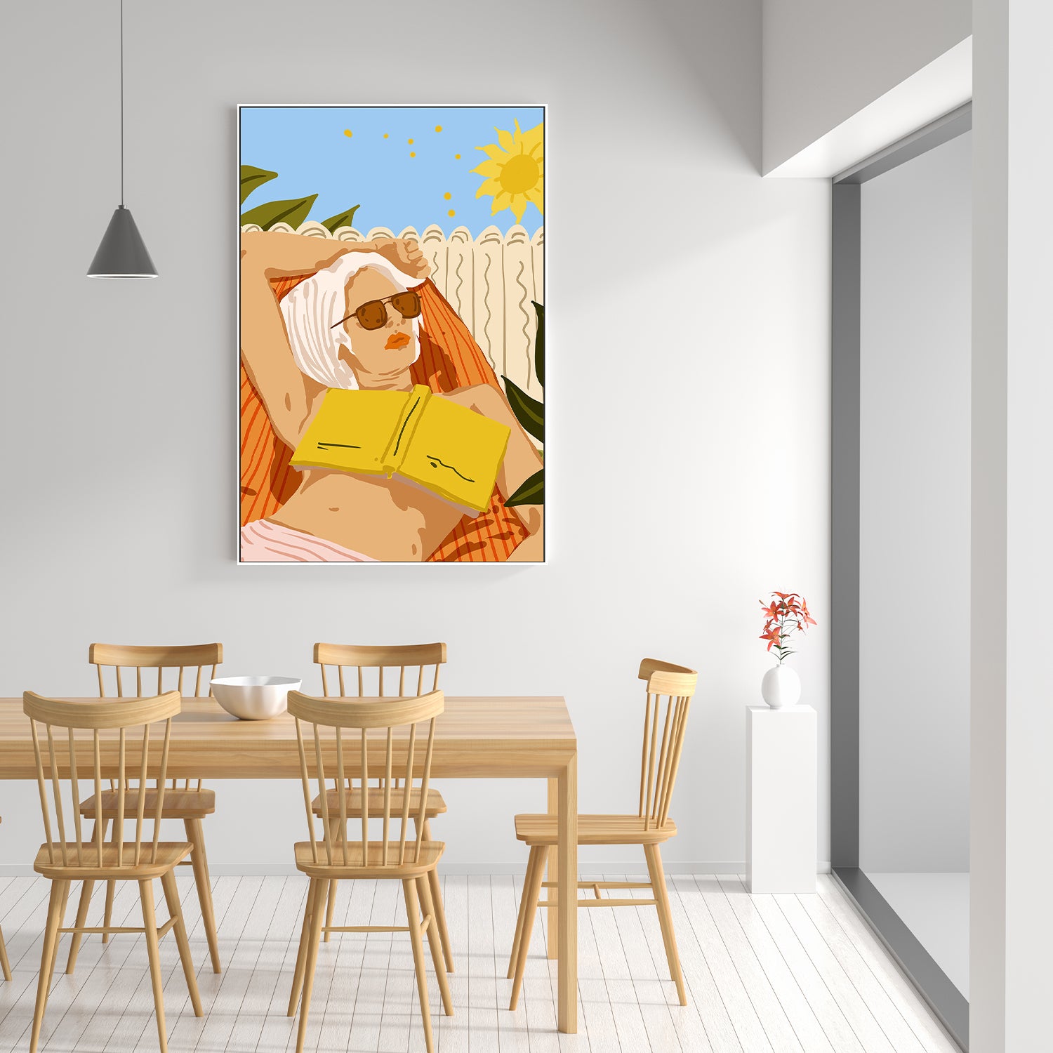 wall-art-print-canvas-poster-framed-I Love To Travel but When I Really Want To Escape-7