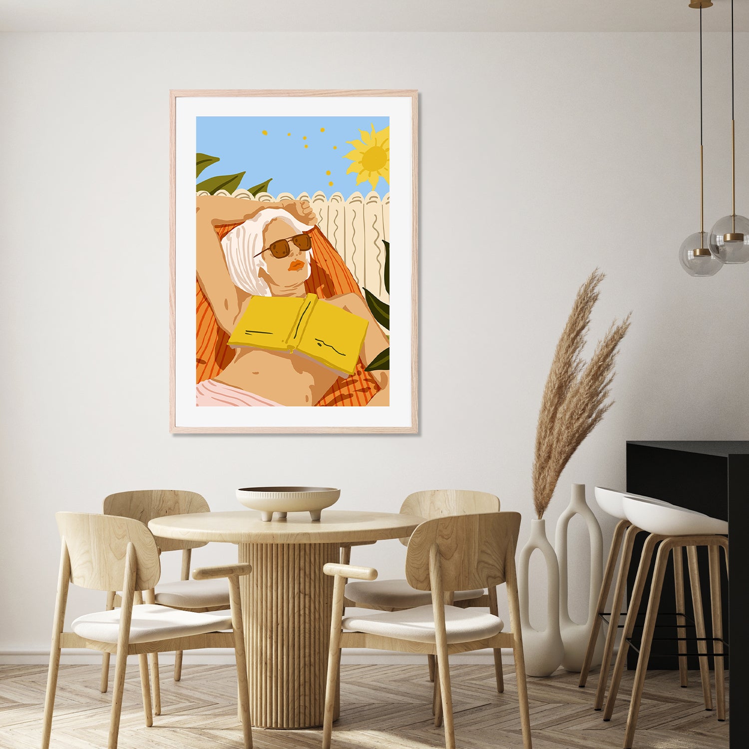 wall-art-print-canvas-poster-framed-I Love To Travel but When I Really Want To Escape-9