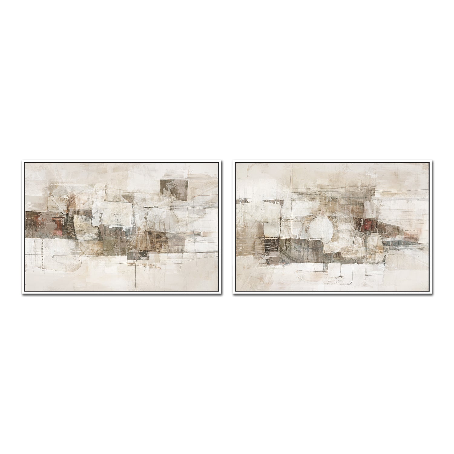 wall-art-print-canvas-poster-framed-Illuminate, Style A & B, Set Of 2, By Nina Blue , By Nina Blue-5
