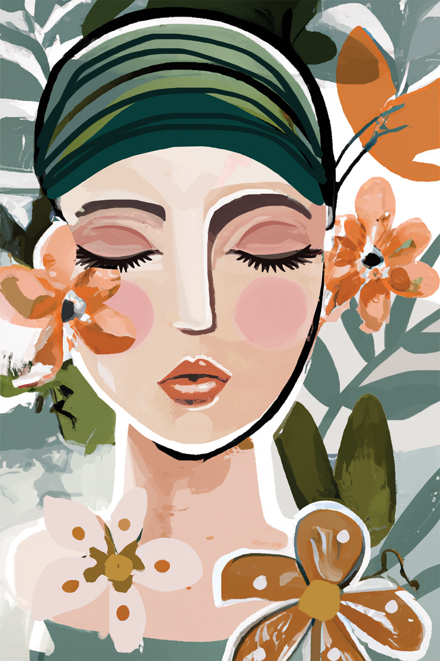 wall-art-print-canvas-poster-framed-Imogen Jungle , By Stacey Williams-1