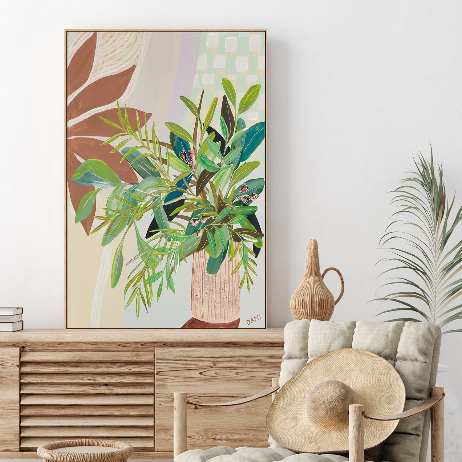wall-art-print-canvas-poster-framed-In Abundance, Style A , By Dani Heyward-2