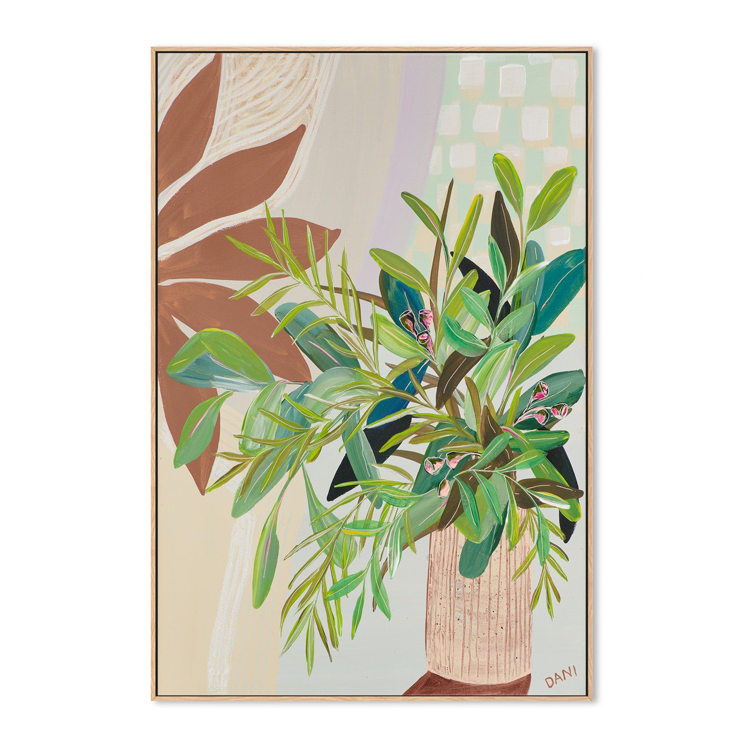 wall-art-print-canvas-poster-framed-In Abundance, Style A , By Dani Heyward-4