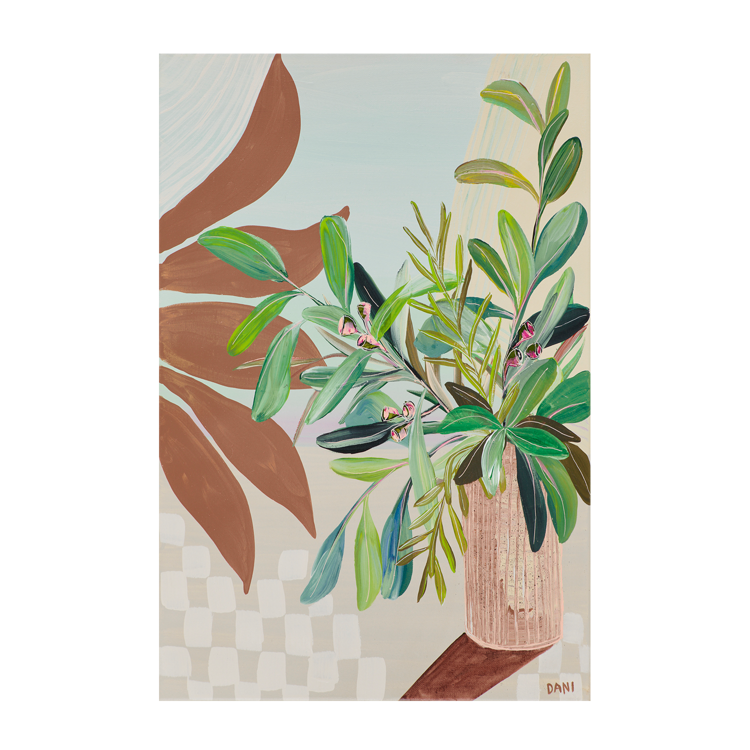 wall-art-print-canvas-poster-framed-In Abundance, Style C , By Dani Heyward-1