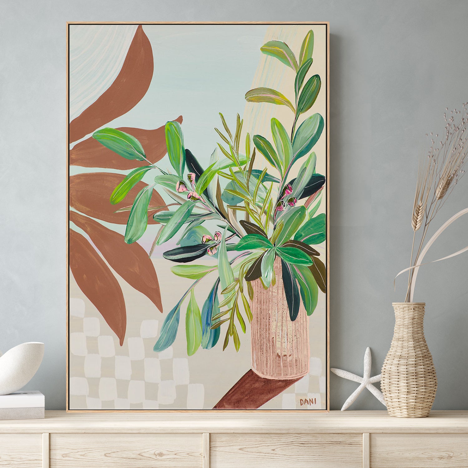 wall-art-print-canvas-poster-framed-In Abundance, Style C , By Dani Heyward-2