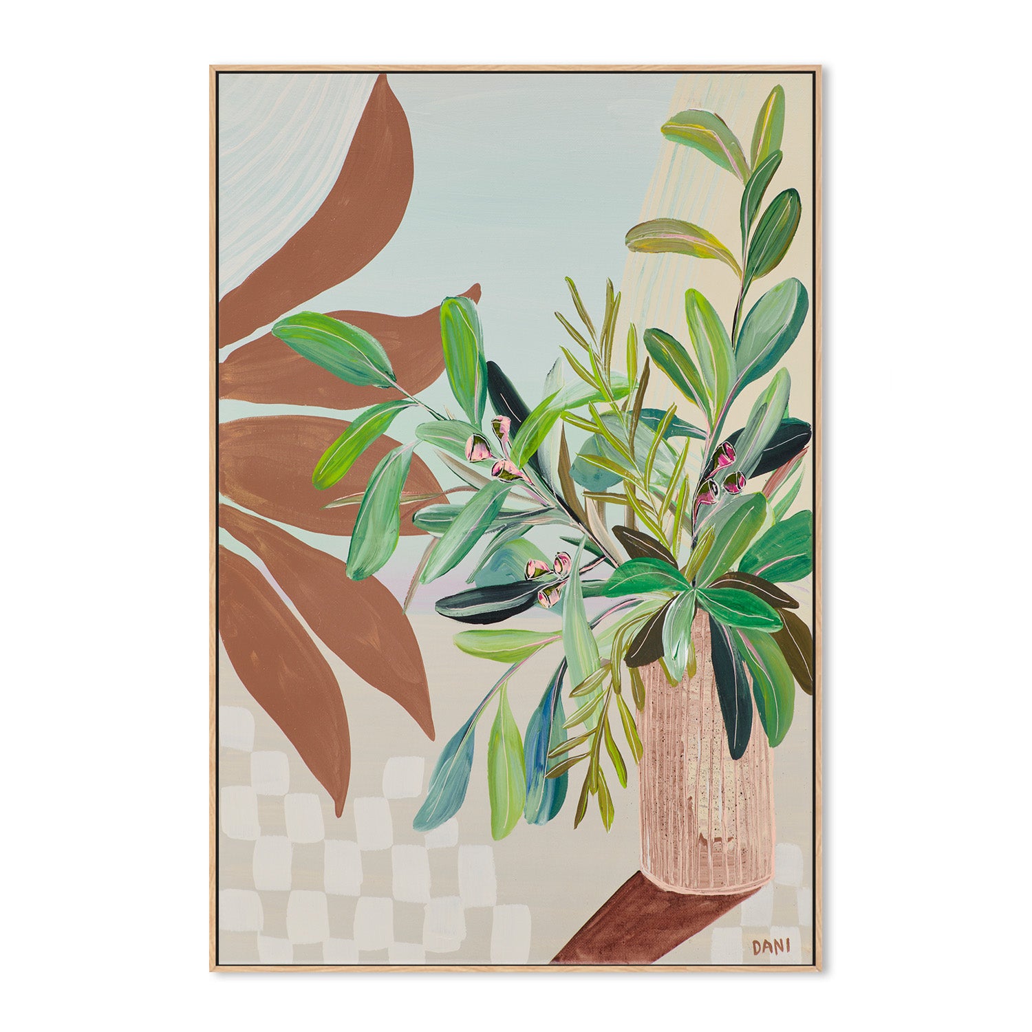 wall-art-print-canvas-poster-framed-In Abundance, Style C , By Dani Heyward-4