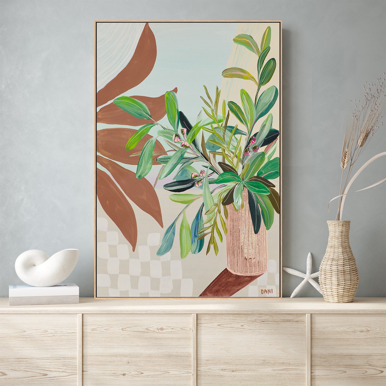 wall-art-print-canvas-poster-framed-In Abundance, Style C , By Dani Heyward-7