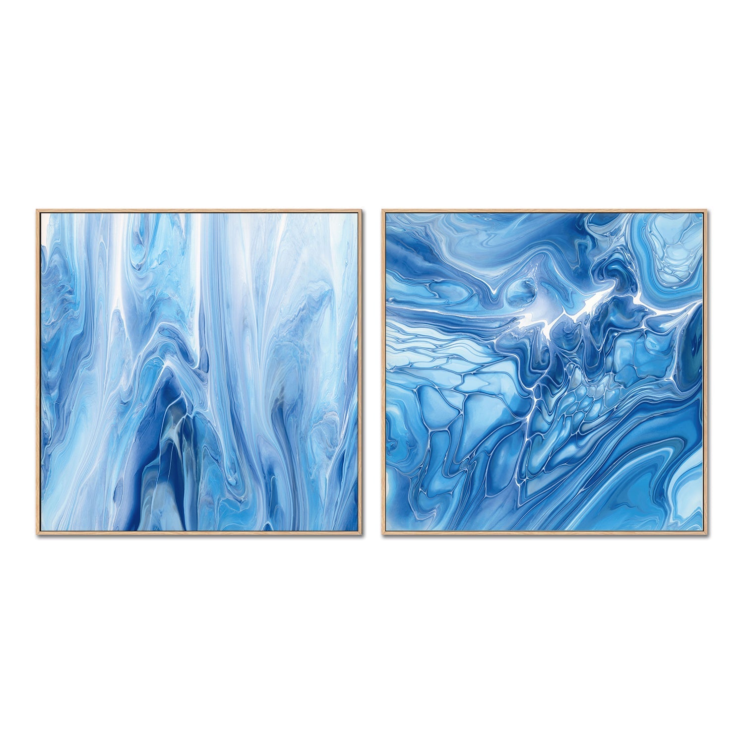 wall-art-print-canvas-poster-framed-In Motion , Style A & B, Set Of 2, By Cathy Anderson , By Cathy Anderson-4