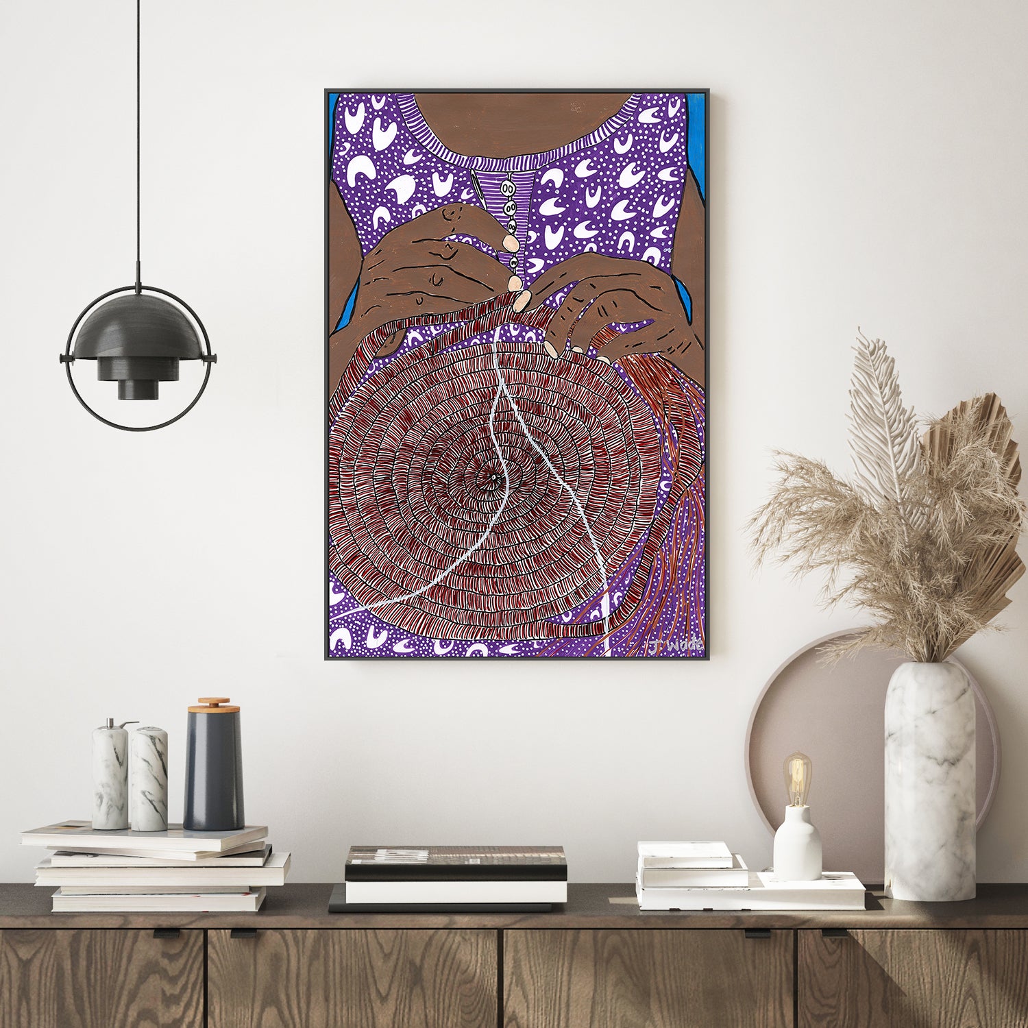 wall-art-print-canvas-poster-framed-In Weaving Hands , By Julianne Wade-7