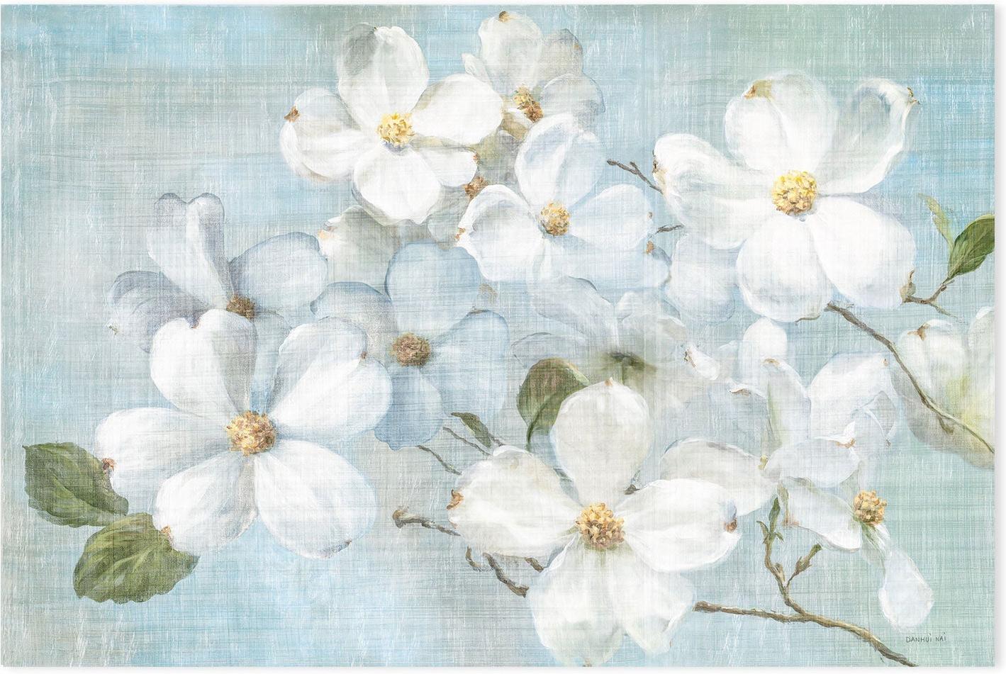 wall-art-print-canvas-poster-framed-Indiness Blossoms Light , By Danhui Nai-GIOIA-WALL-ART