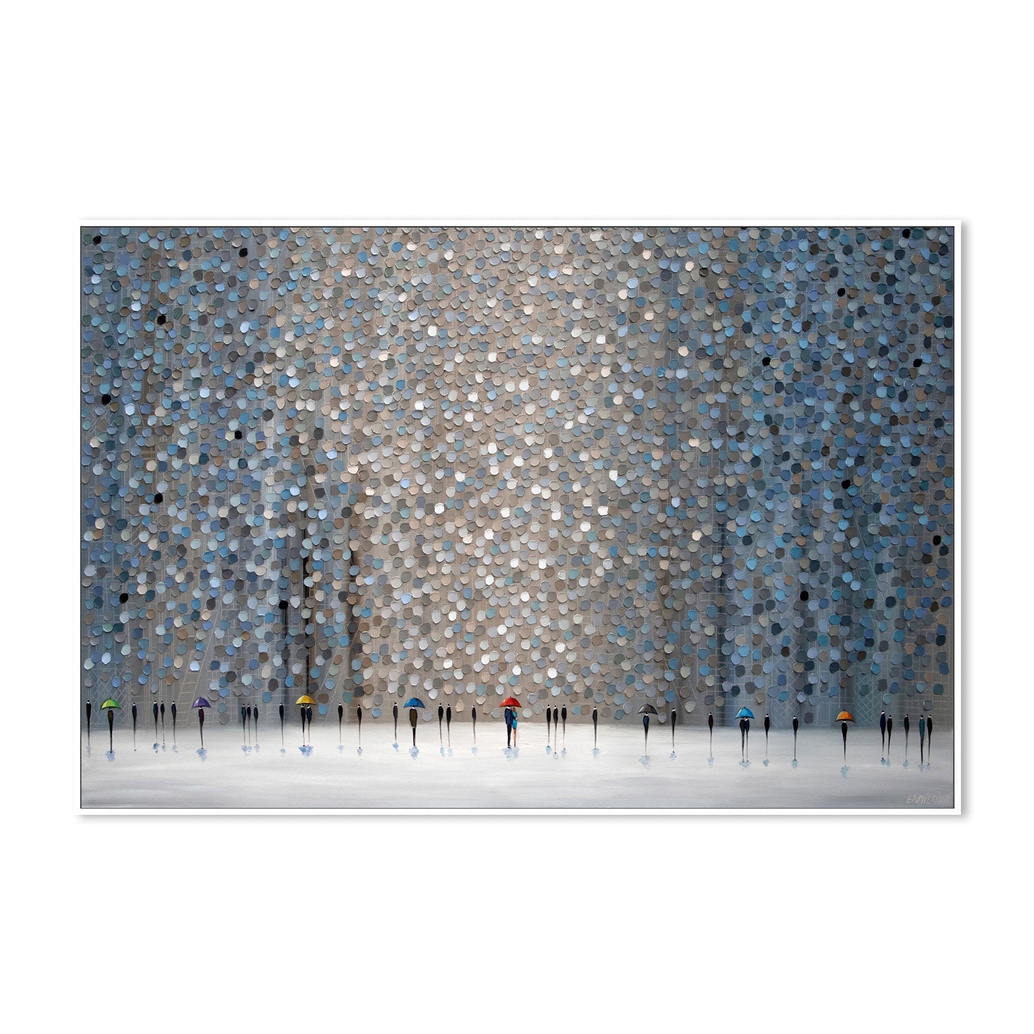 wall-art-print-canvas-poster-framed-Infinity Rain-GIOIA-WALL-ART