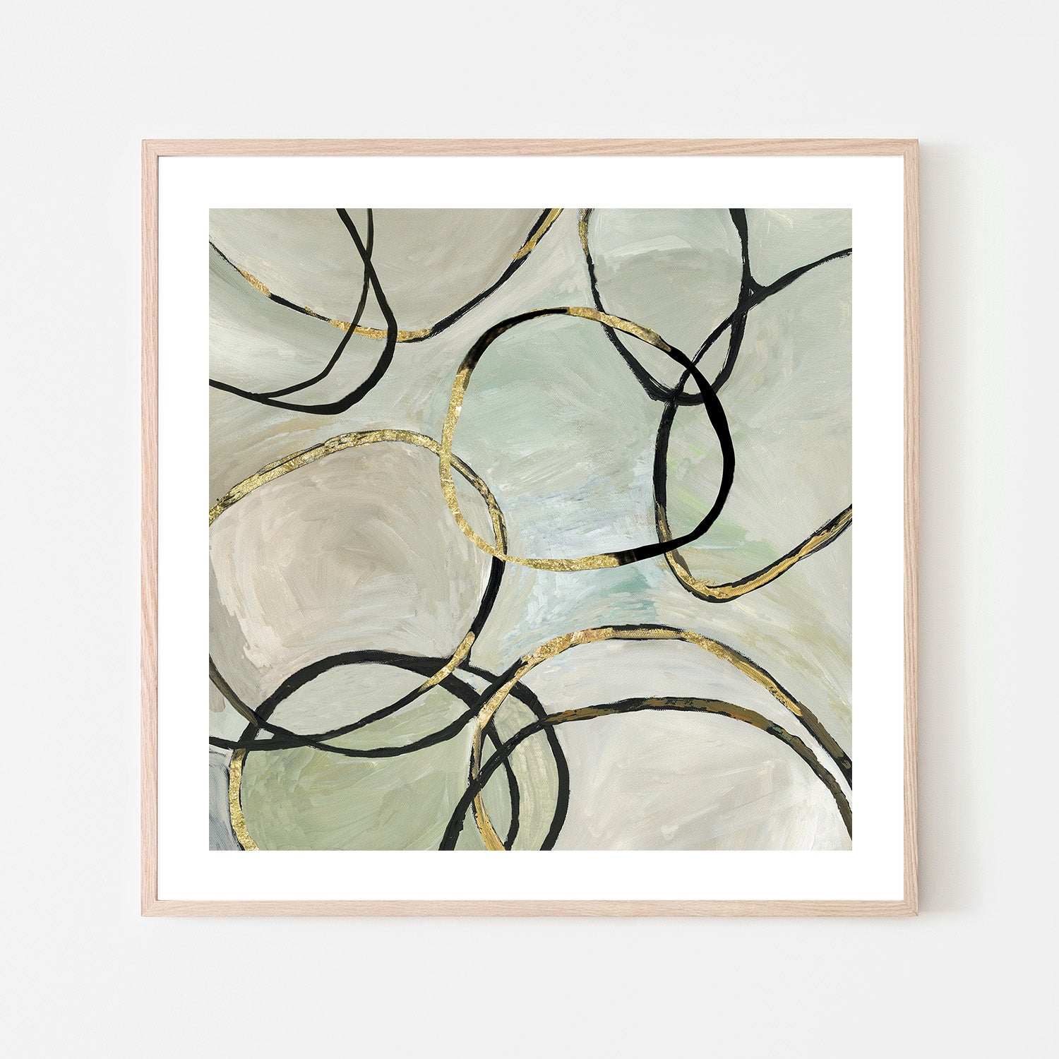 wall-art-print-canvas-poster-framed-Infinity Rings, Style B-6