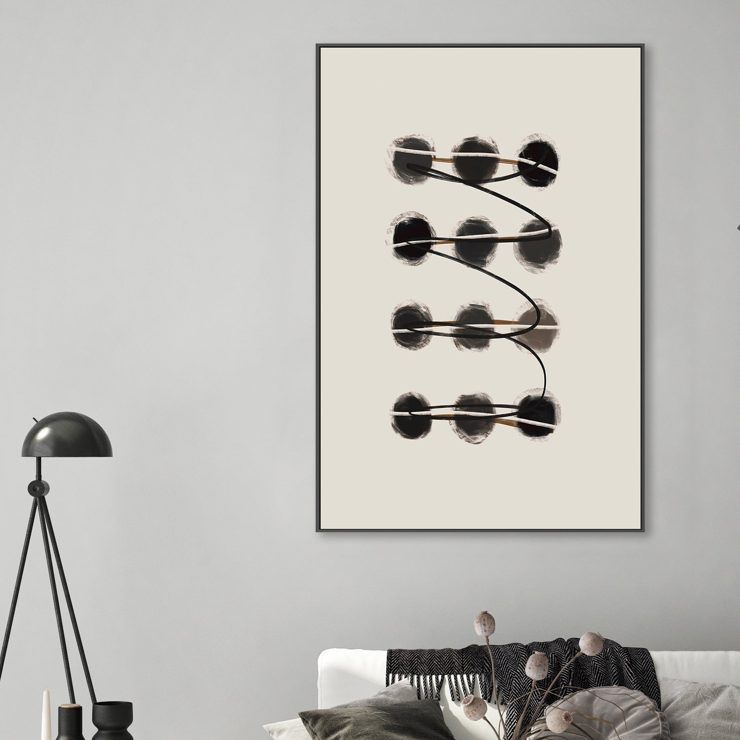wall-art-print-canvas-poster-framed-Invisible Threads , By Rohan Sharma-2