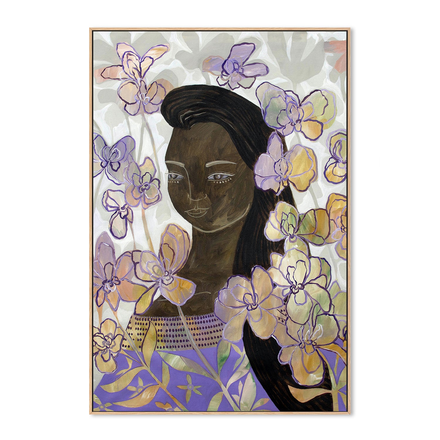 wall-art-print-canvas-poster-framed-Iris Mae , By Amanda Skye-4