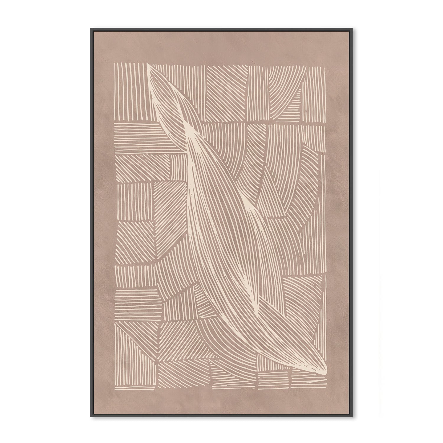 wall-art-print-canvas-poster-framed-Irregular Lines-GIOIA-WALL-ART