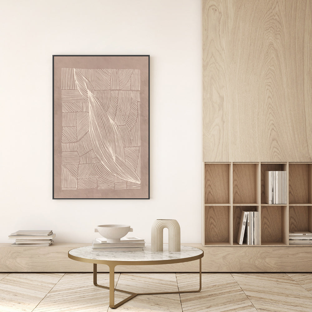 wall-art-print-canvas-poster-framed-Irregular Lines-GIOIA-WALL-ART