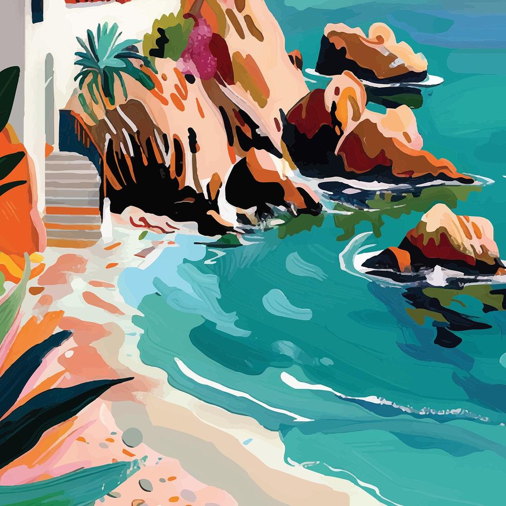 wall-art-print-canvas-poster-framed-Italian Coast, Style C-11