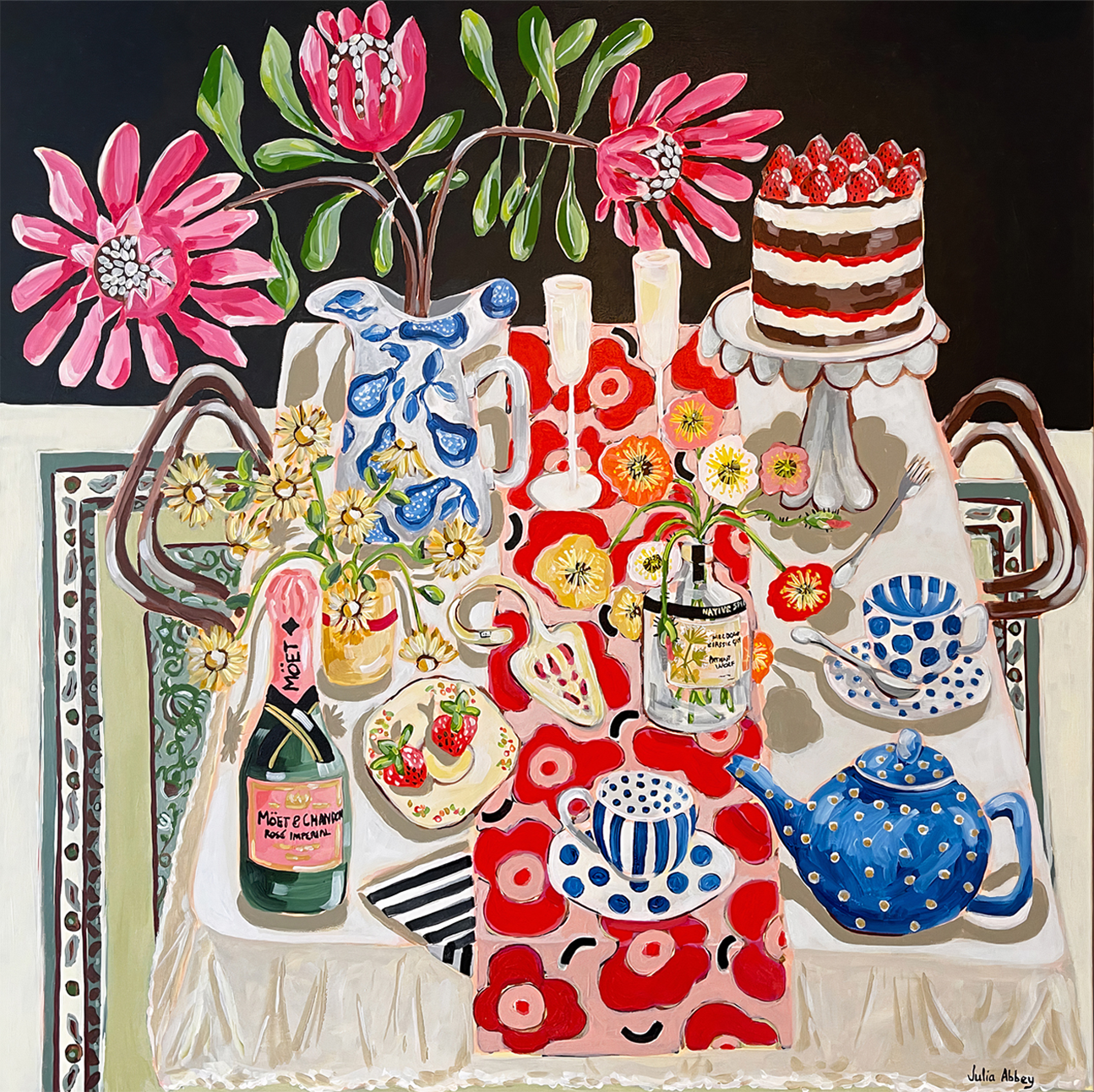 wall-art-print-canvas-poster-framed-It's A Celebration , By Julia Abbey-1