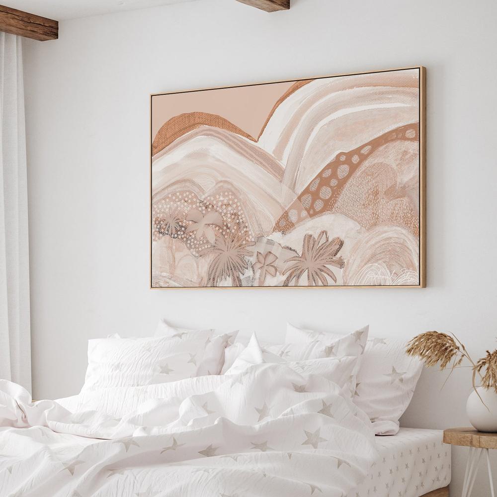 wall-art-print-canvas-poster-framed-Its Comes Naturally, Mocha Mousse , By Amanda Skye-2
