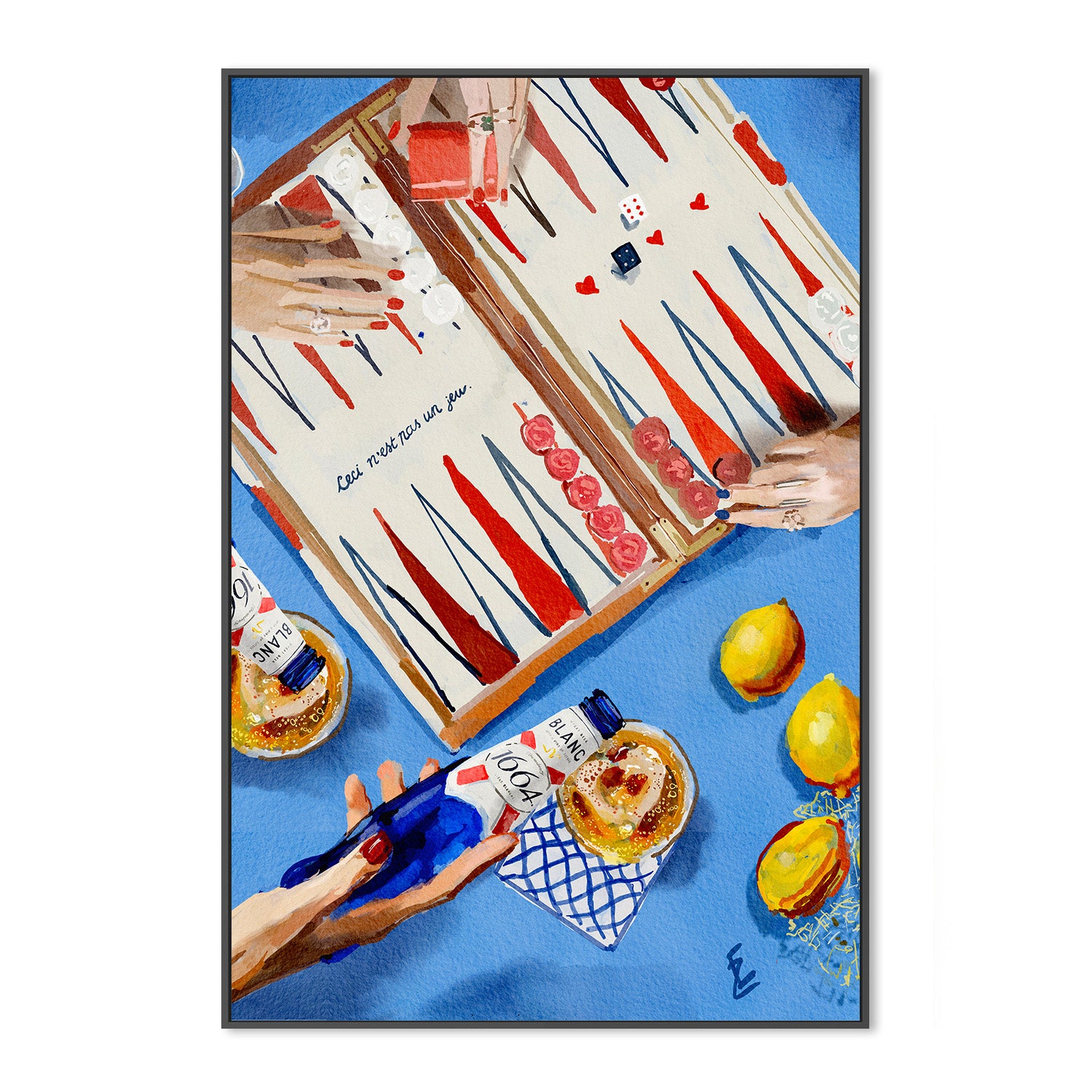 wall-art-print-canvas-poster-framed-It's Not A Game-2