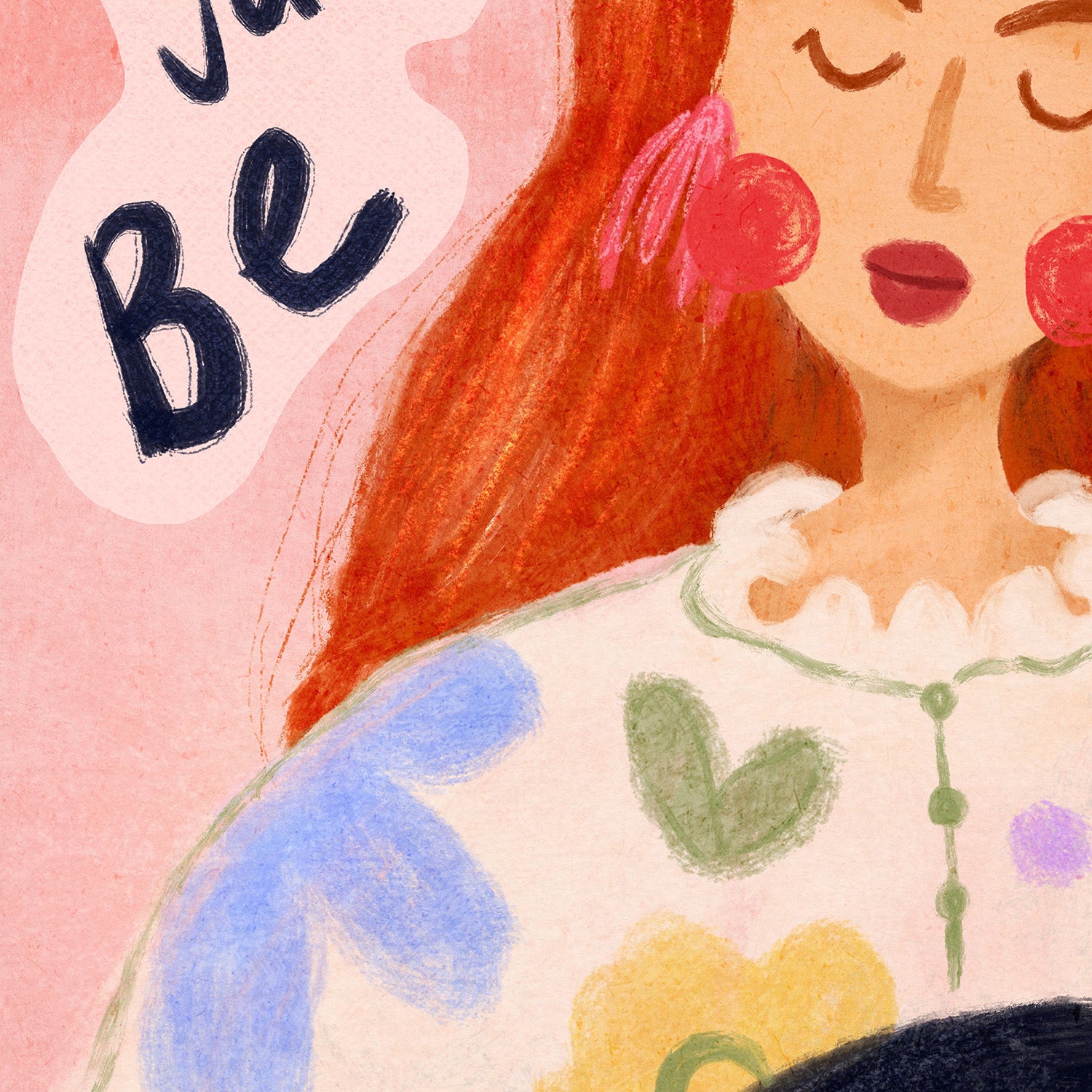 wall-art-print-canvas-poster-framed-It's Ok To Just Be Drawing-10