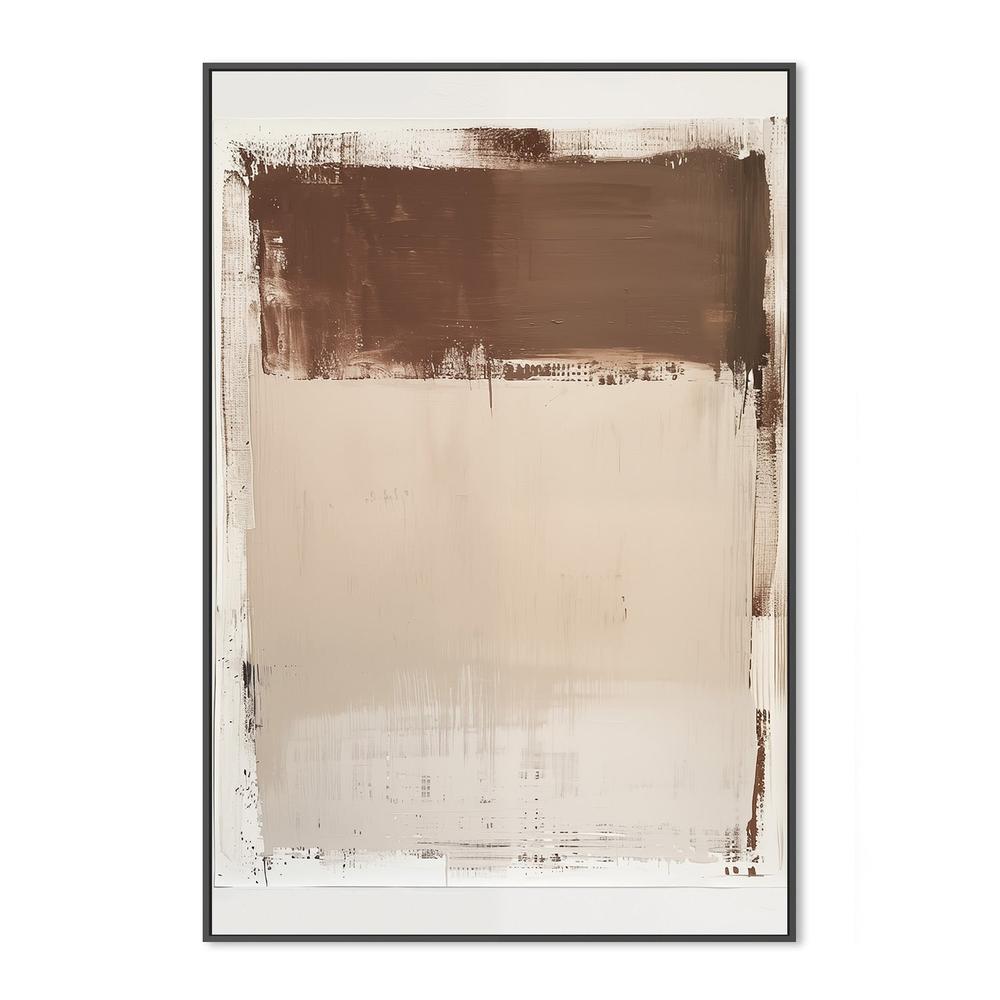 wall-art-print-canvas-poster-framed-IVORY AND BROWN-3